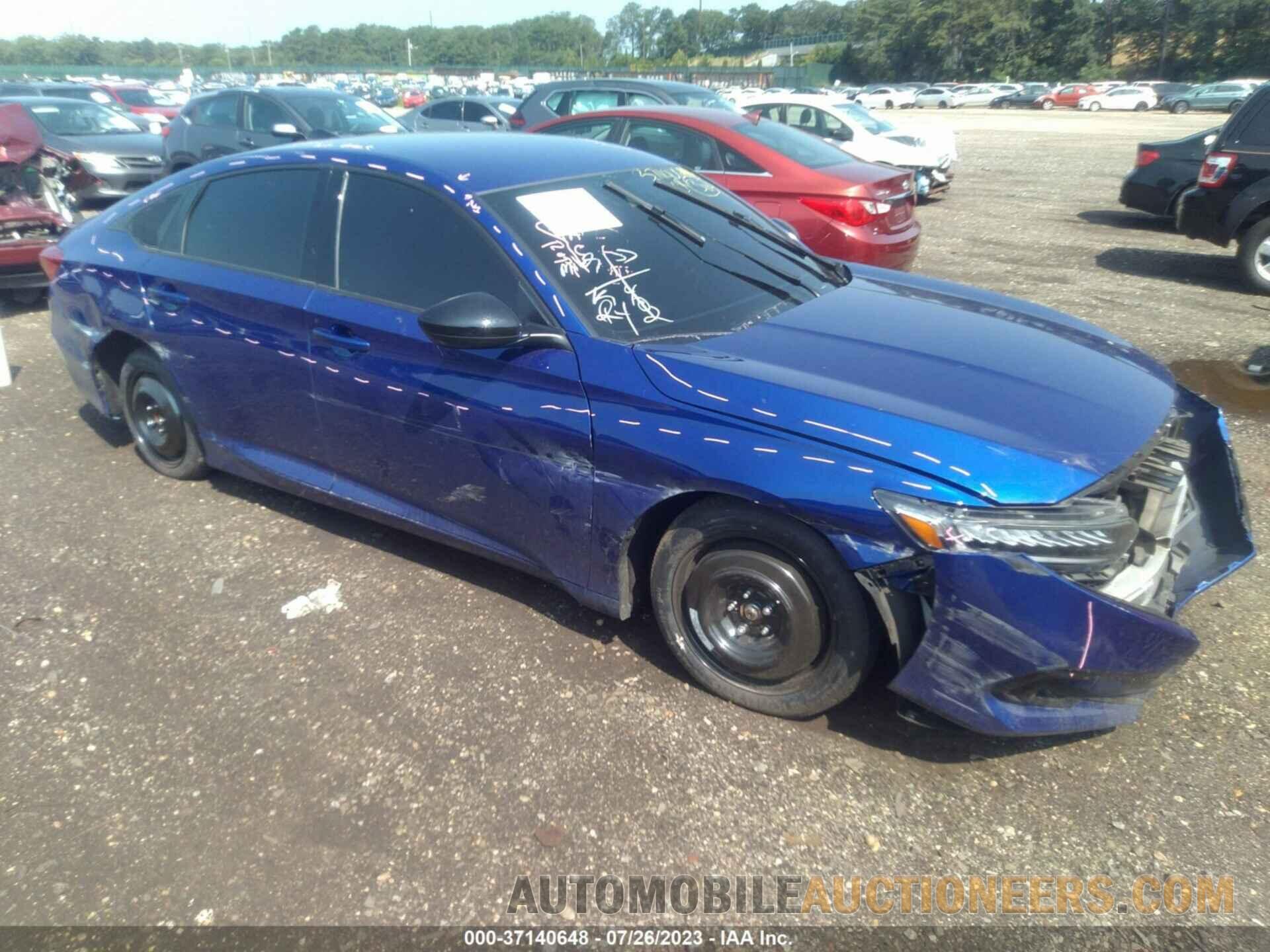 1HGCV1F37NA055215 HONDA ACCORD SEDAN 2022