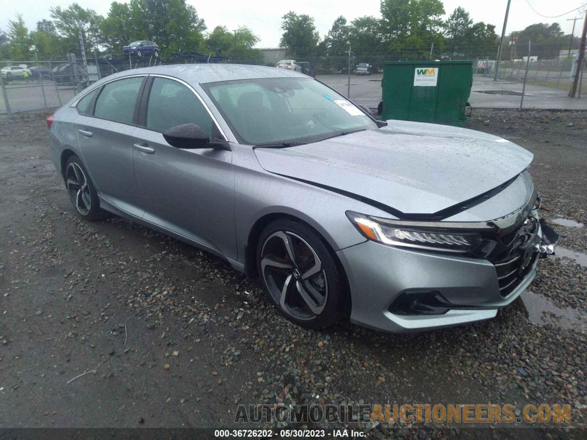 1HGCV1F37NA074072 HONDA ACCORD SEDAN 2022