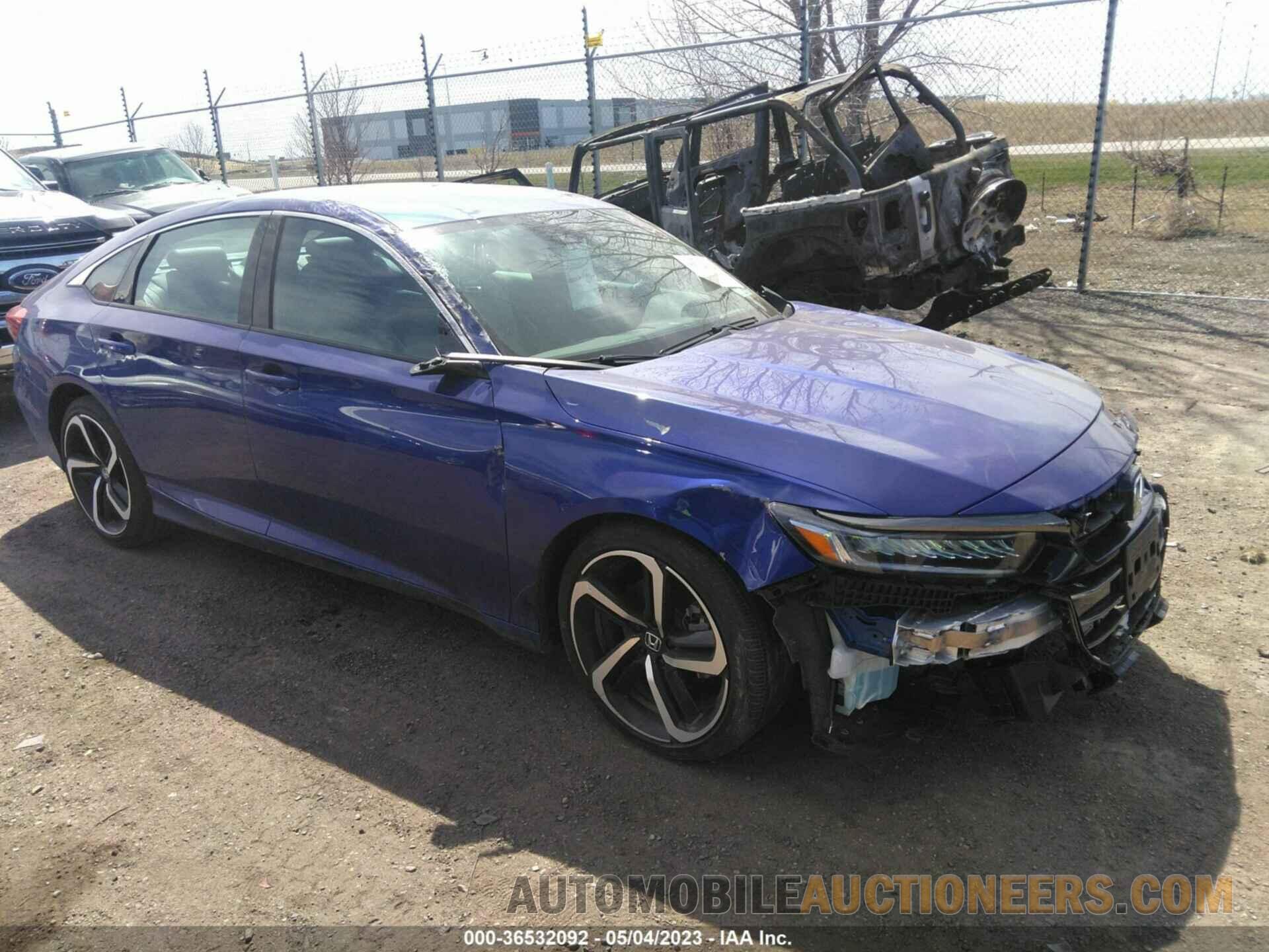 1HGCV1F37NA075481 HONDA ACCORD SEDAN 2022