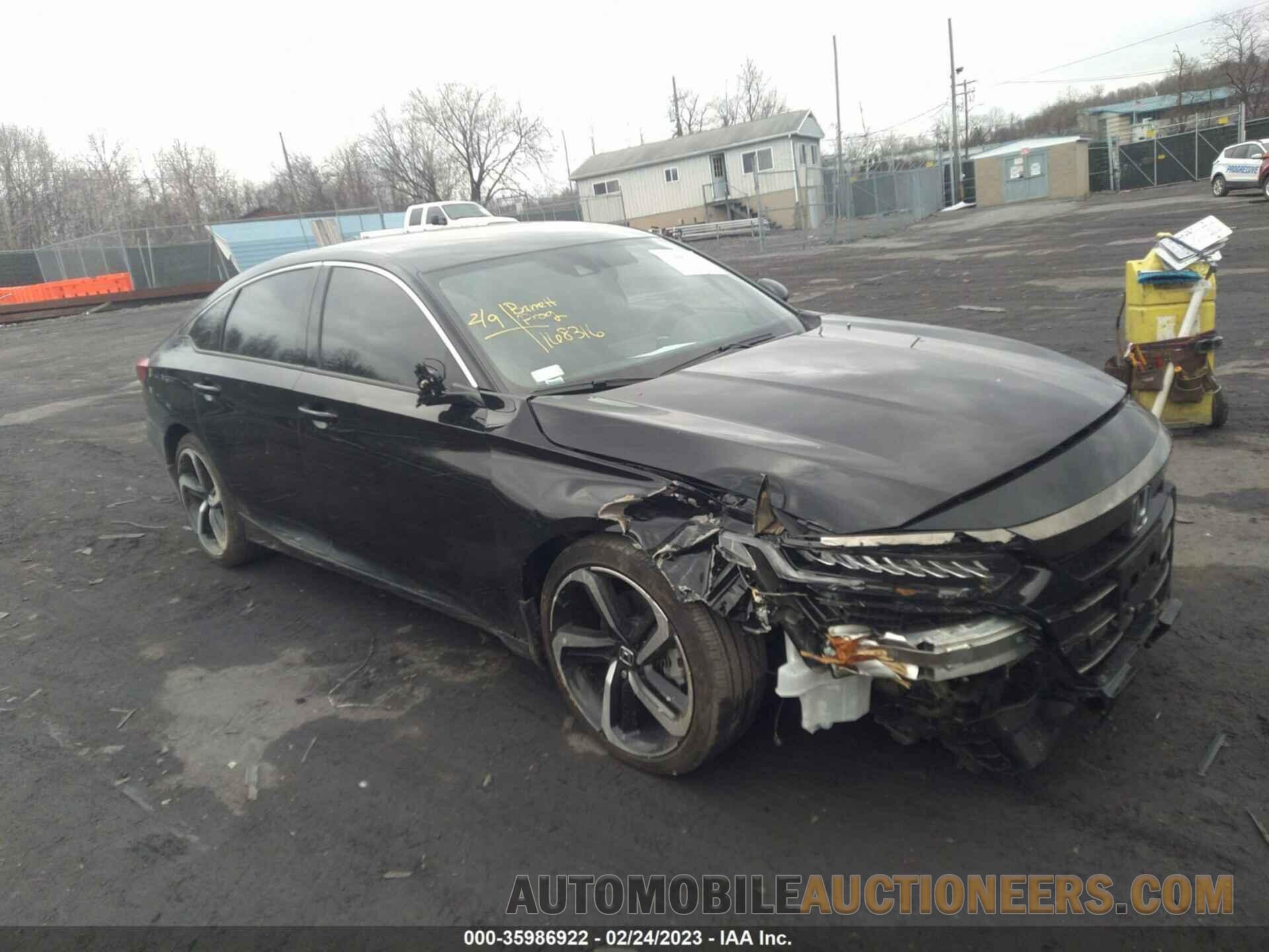 1HGCV1F37NA085900 HONDA ACCORD SEDAN 2022