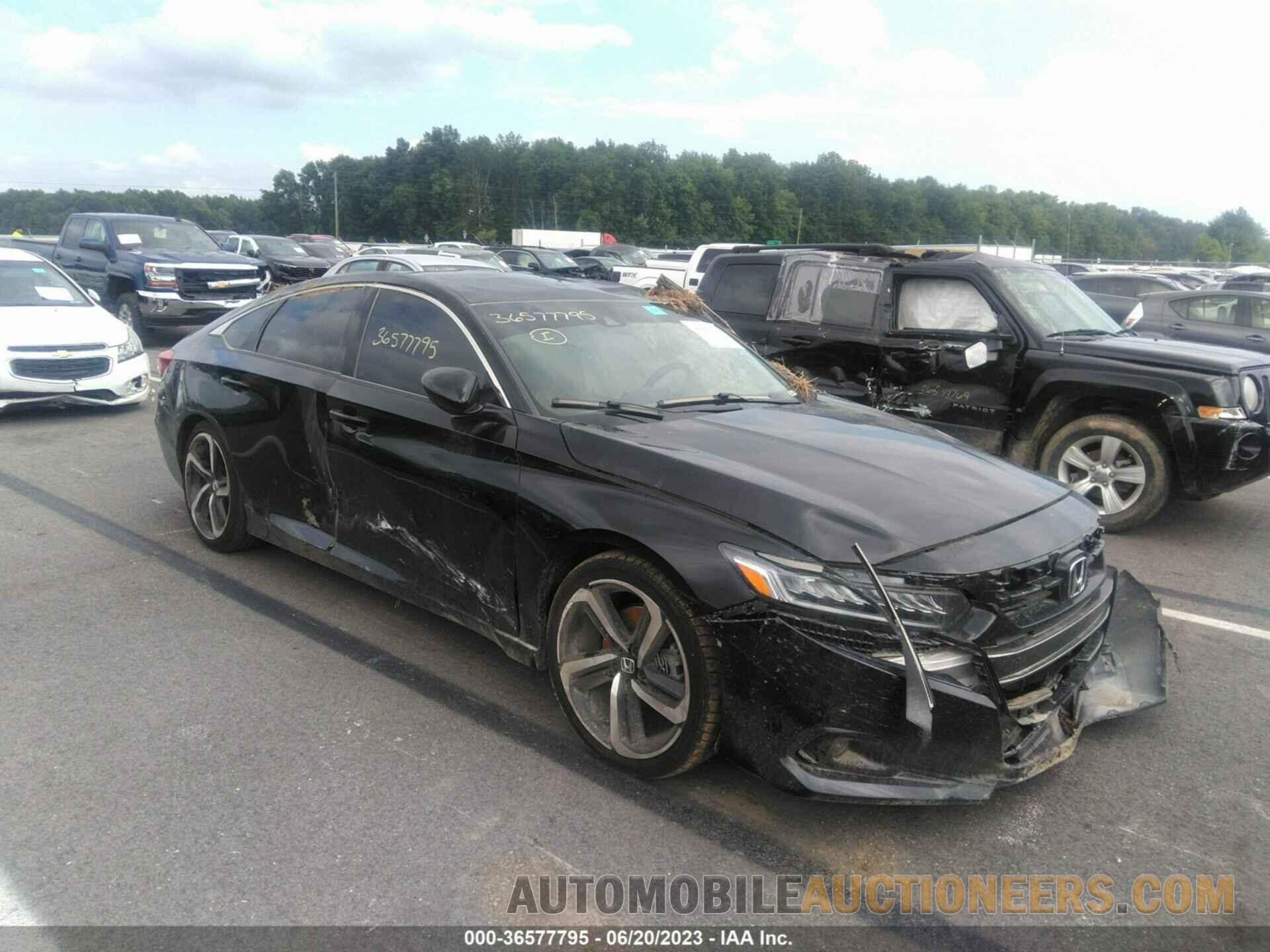 1HGCV1F37NA103179 HONDA ACCORD SEDAN 2022