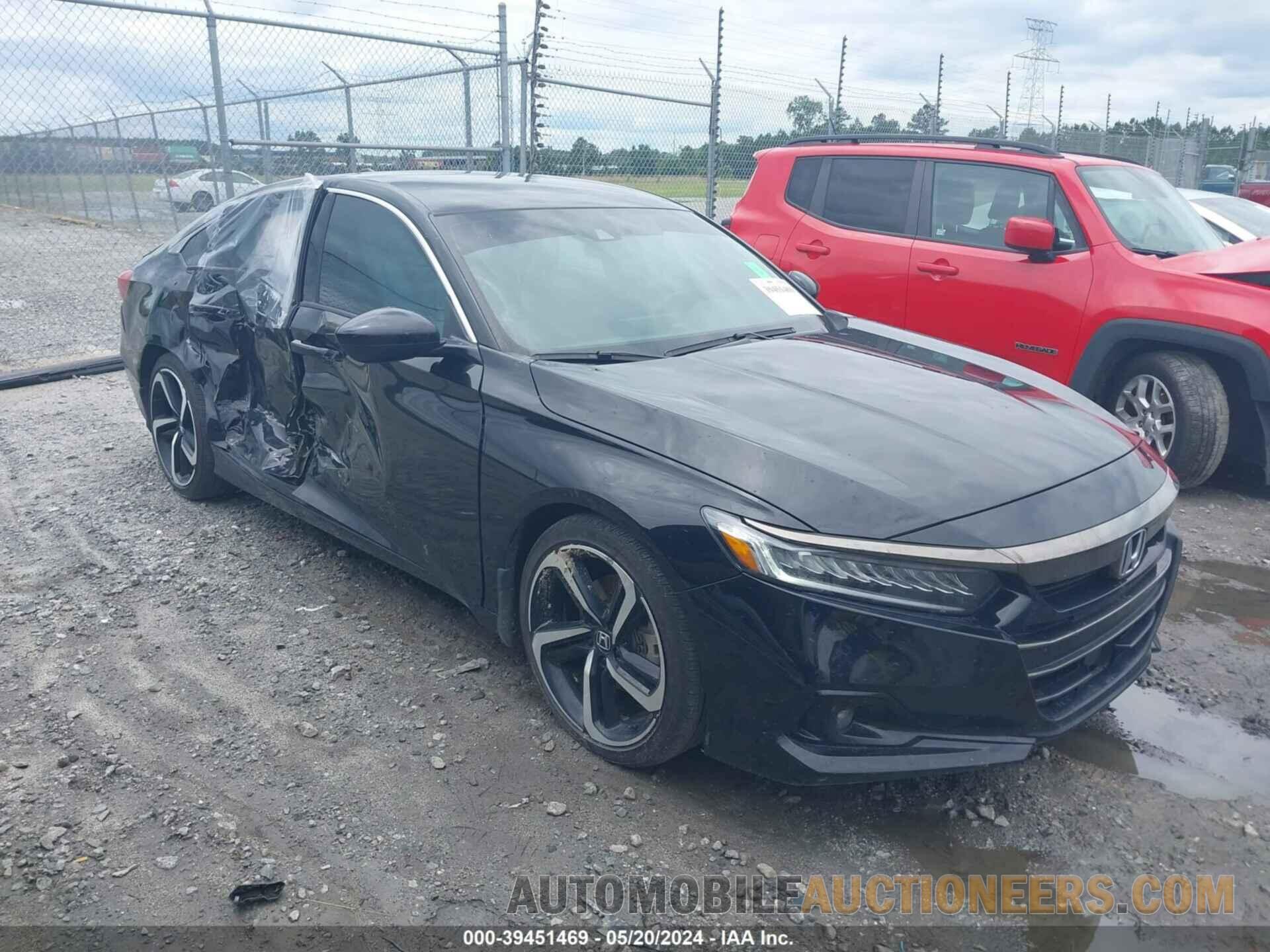 1HGCV1F37NA117700 HONDA ACCORD 2022