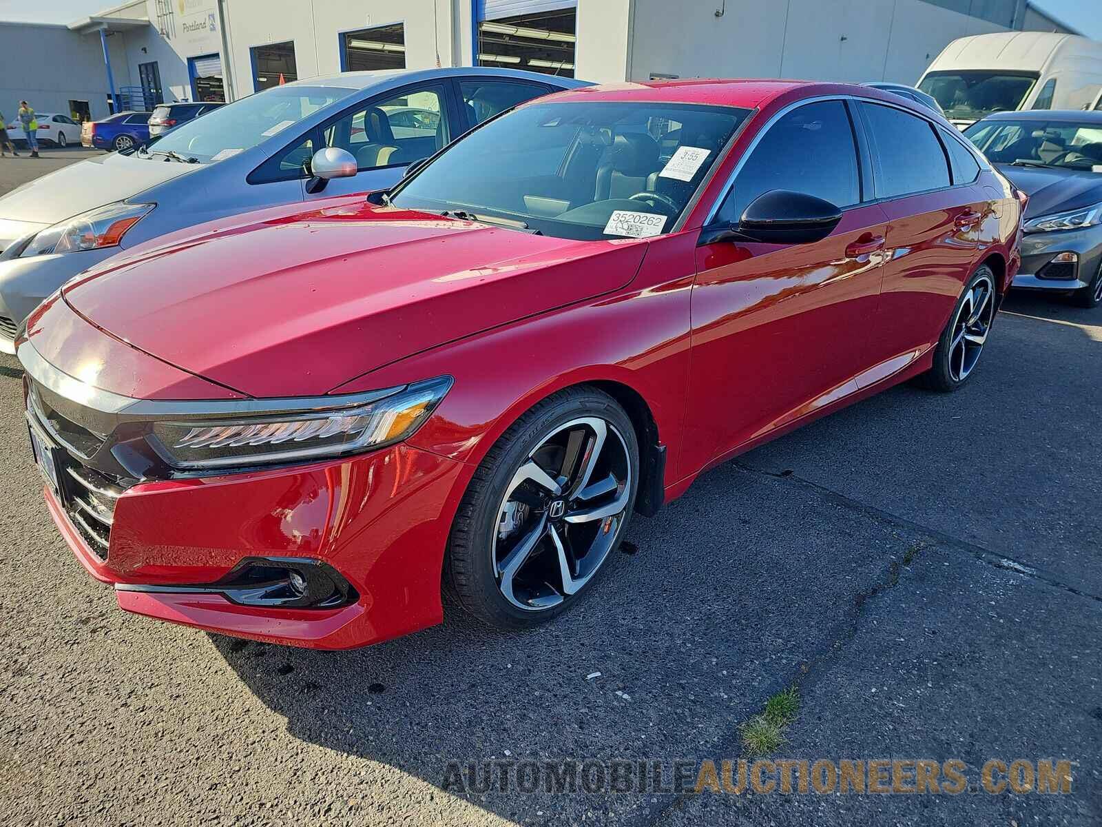 1HGCV1F38MA011190 Honda Accord Sedan 2021