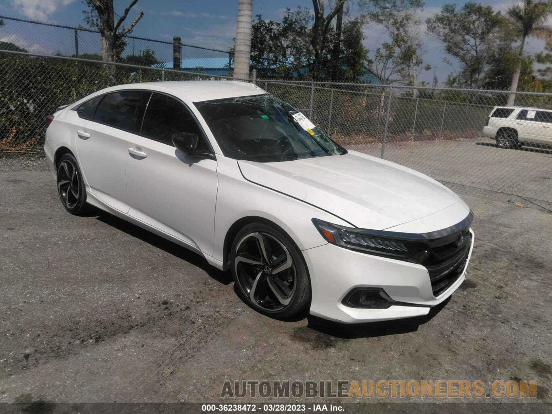 1HGCV1F38MA014929 HONDA ACCORD SEDAN 2021