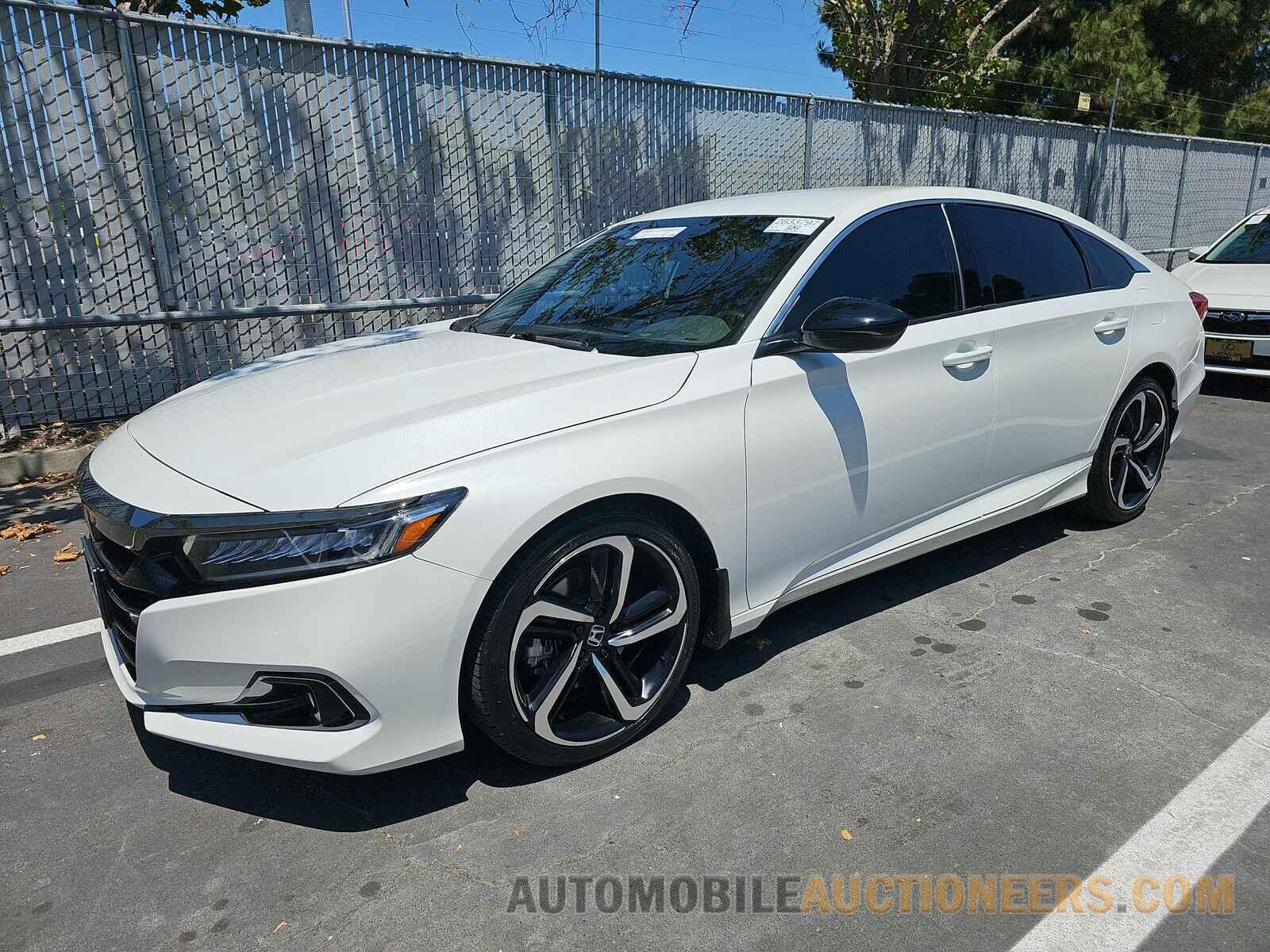 1HGCV1F38MA072927 Honda Accord Sedan 2021