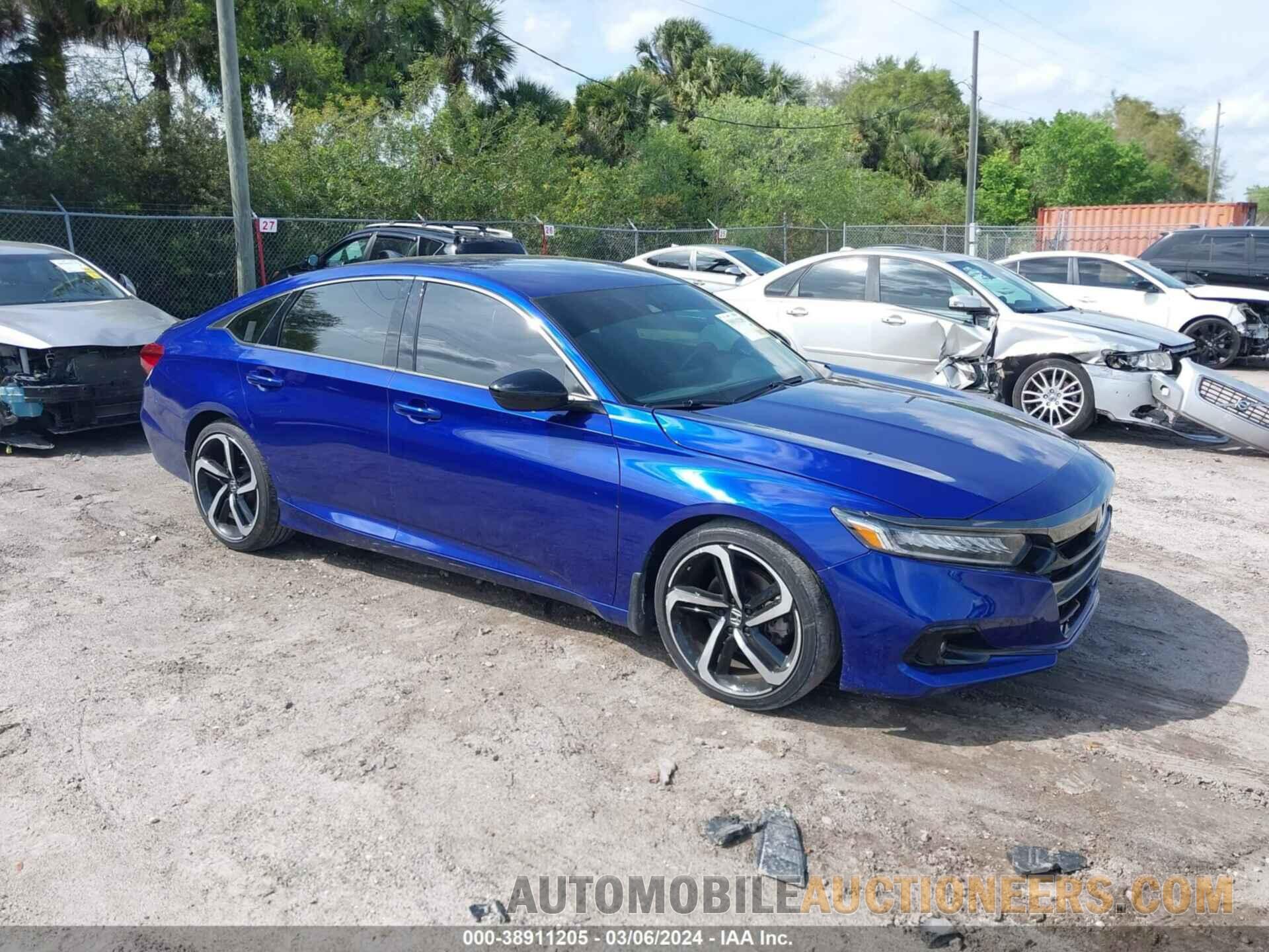 1HGCV1F38MA103383 HONDA ACCORD 2021