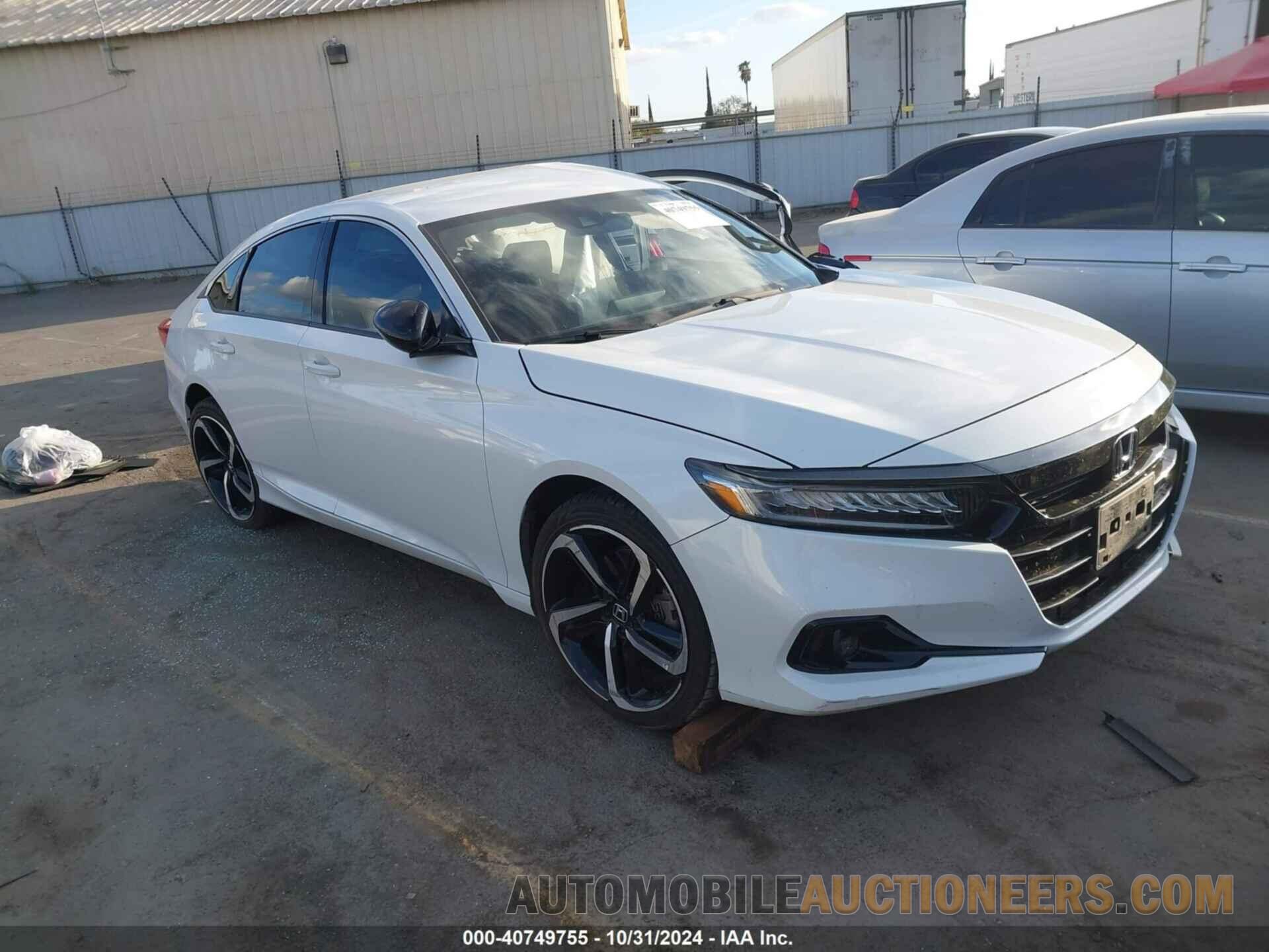 1HGCV1F38MA105392 HONDA ACCORD 2021