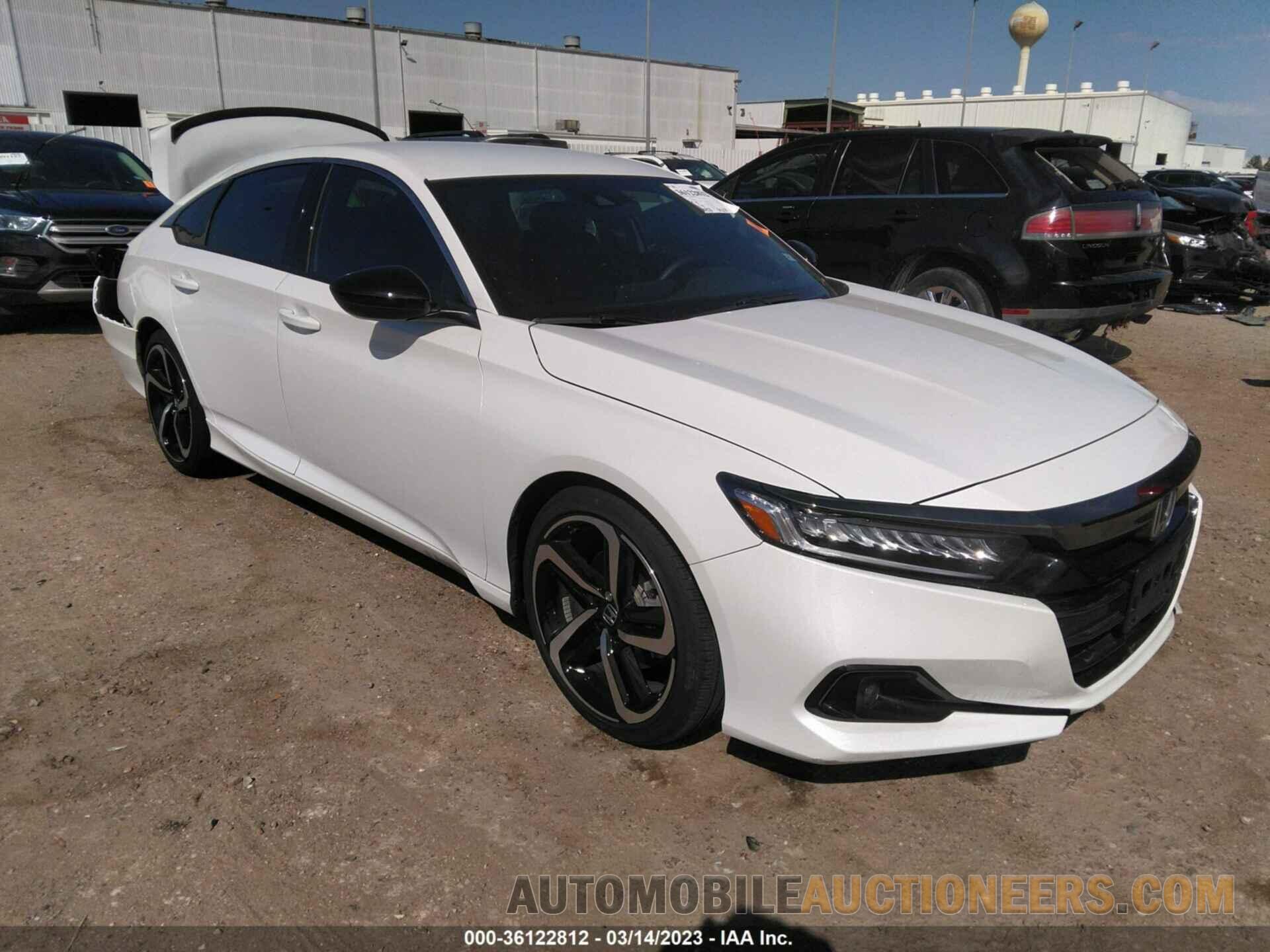 1HGCV1F38NA072671 HONDA ACCORD SEDAN 2022