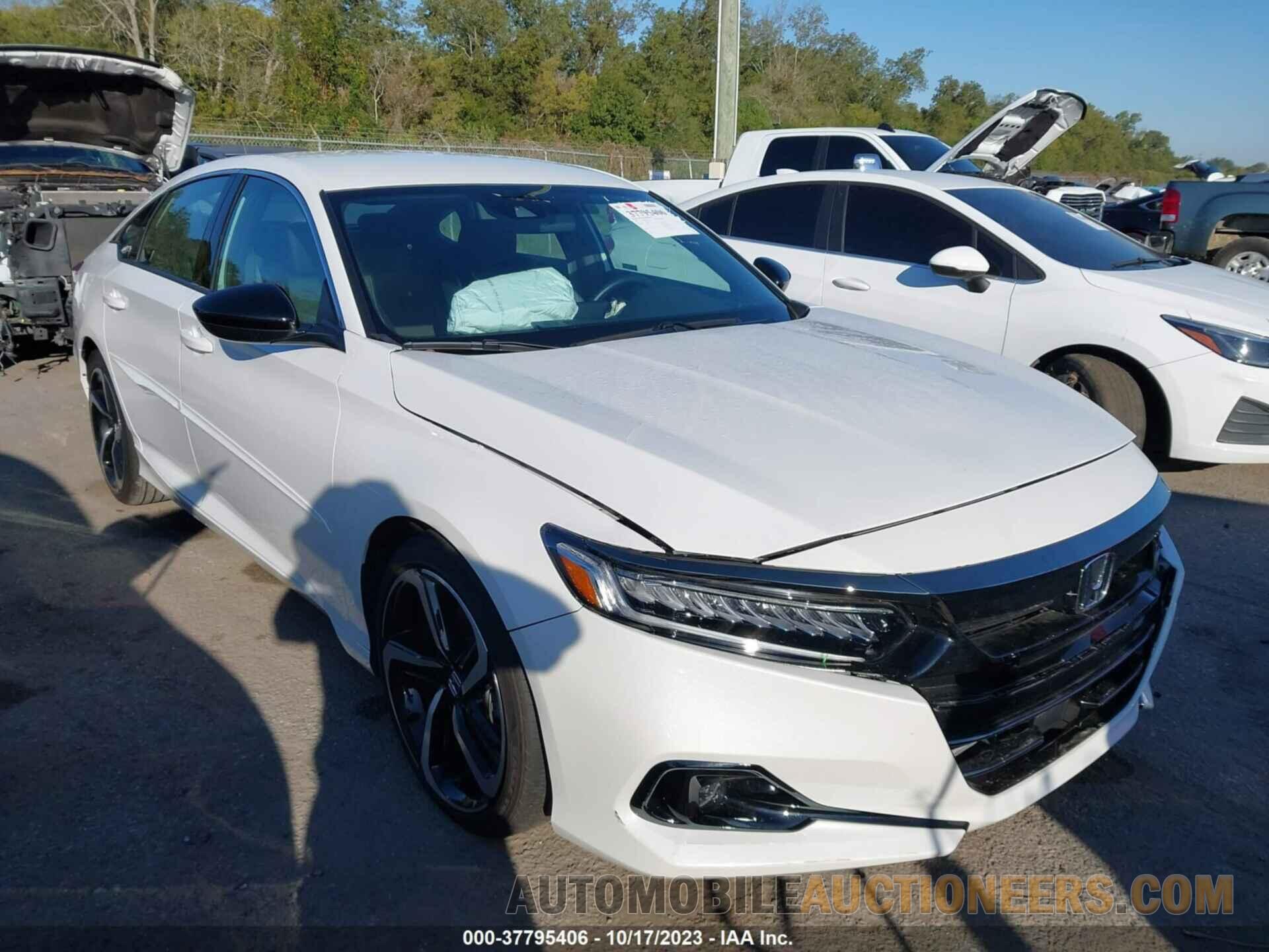 1HGCV1F38NA075716 HONDA ACCORD SEDAN 2022