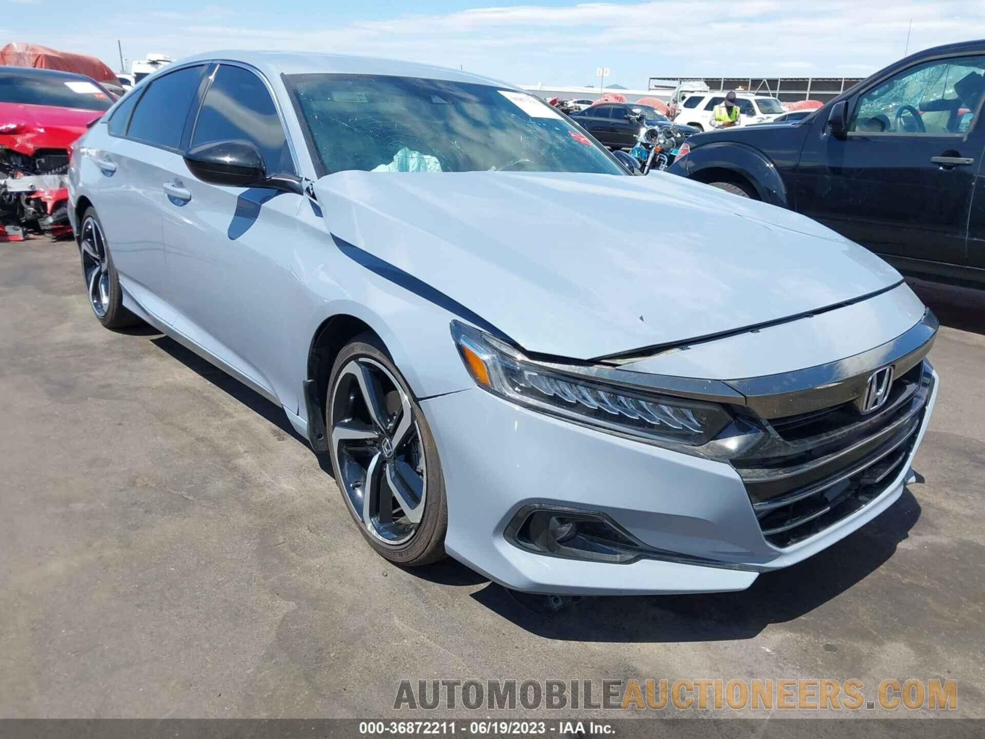 1HGCV1F38NA122243 HONDA ACCORD SEDAN 2022