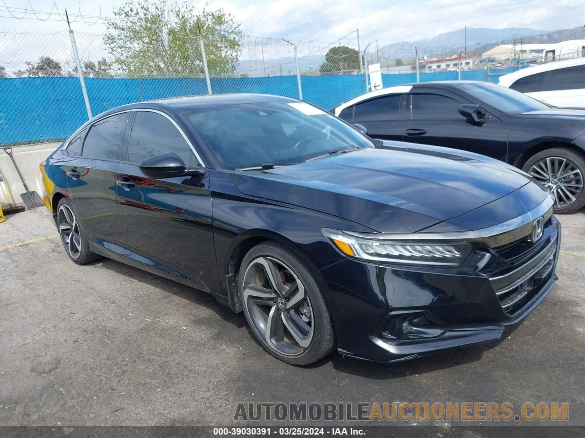 1HGCV1F39MA075156 HONDA ACCORD 2021