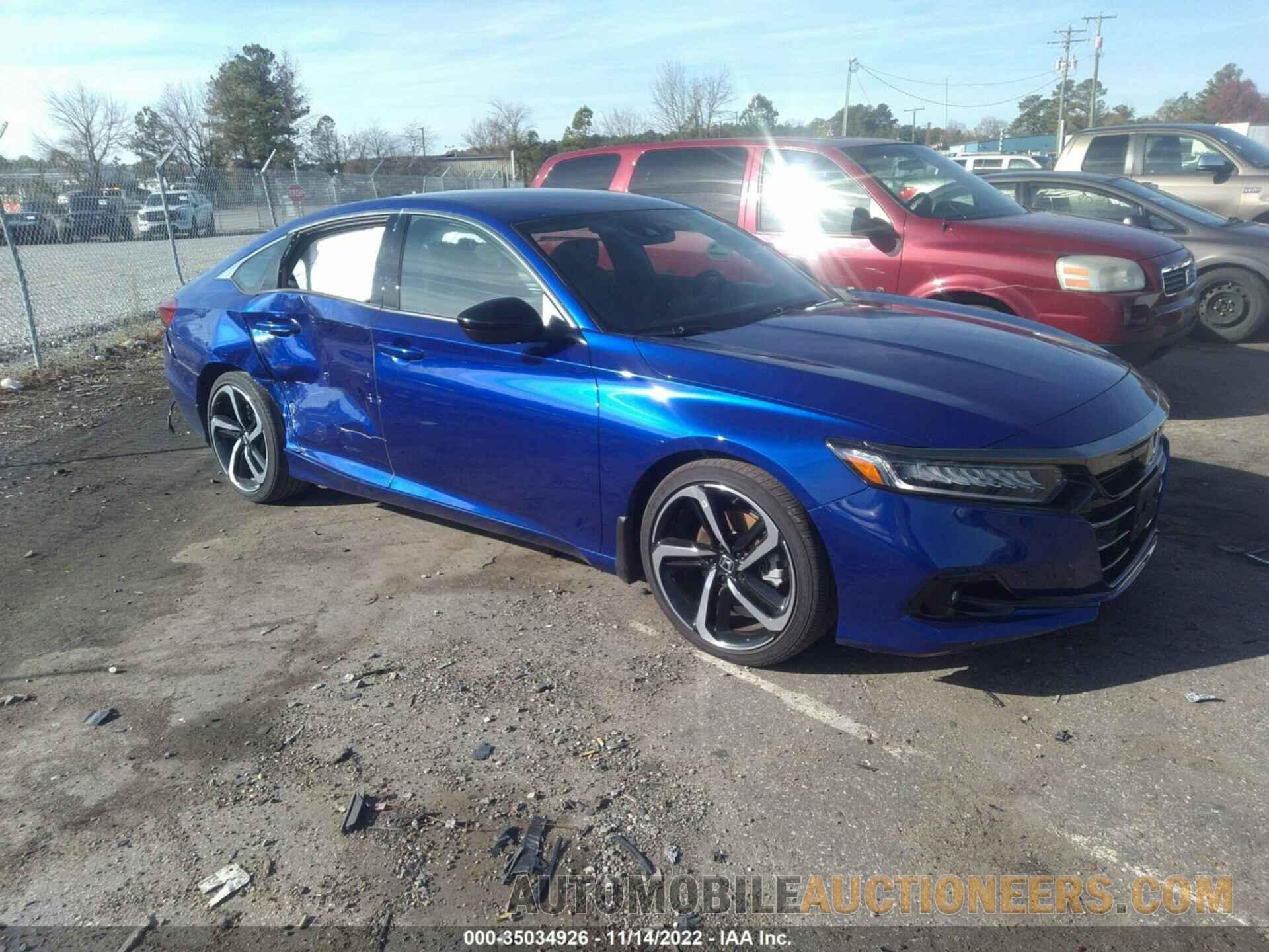 1HGCV1F39MA087758 HONDA ACCORD SEDAN 2021