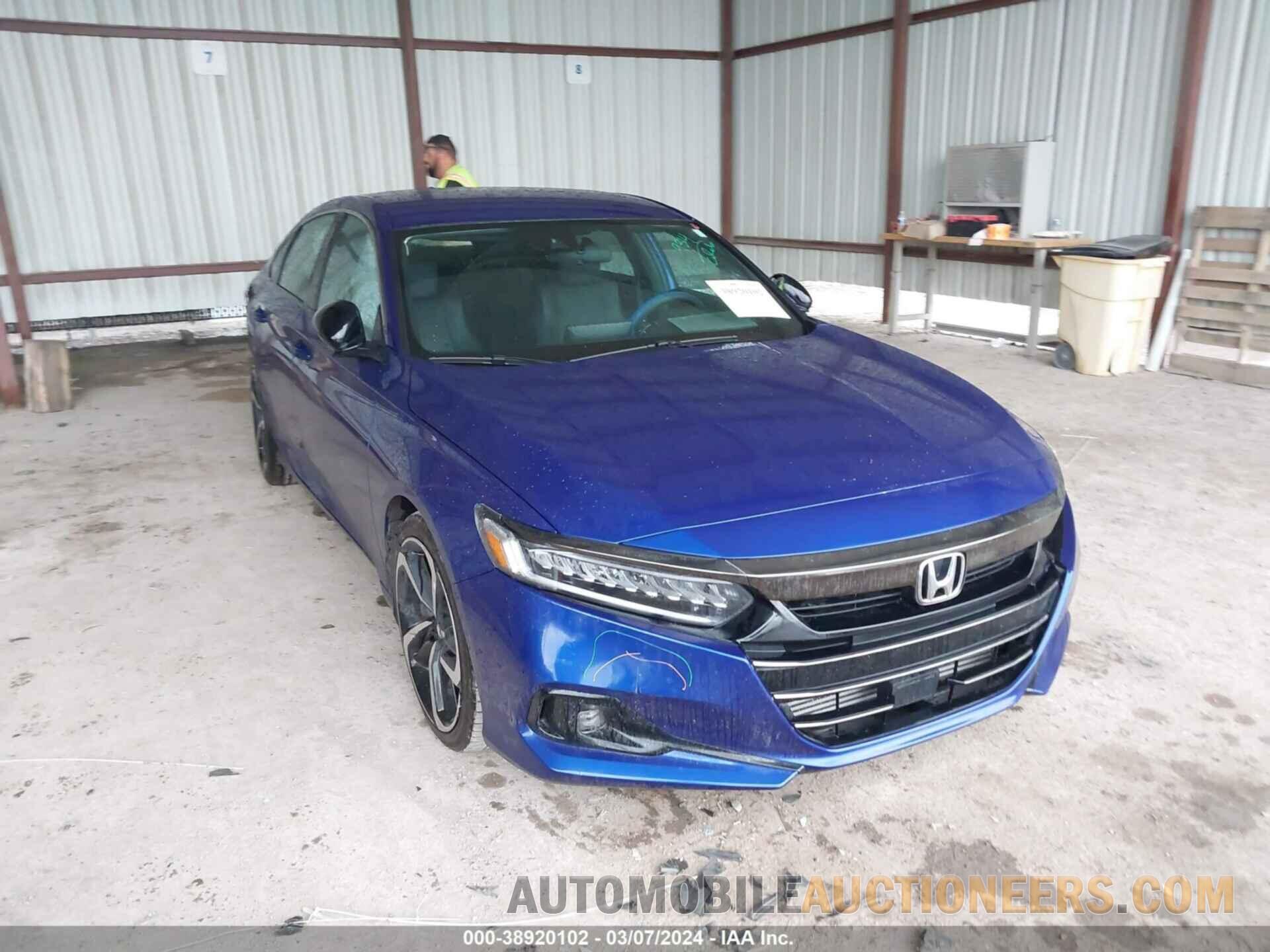 1HGCV1F39MA100489 HONDA ACCORD 2021