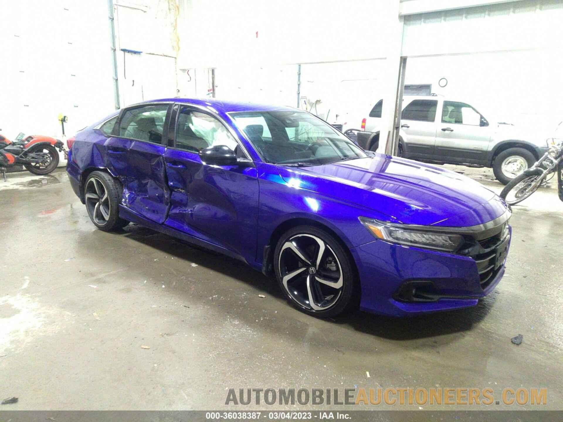 1HGCV1F39MA110875 HONDA ACCORD SEDAN 2021