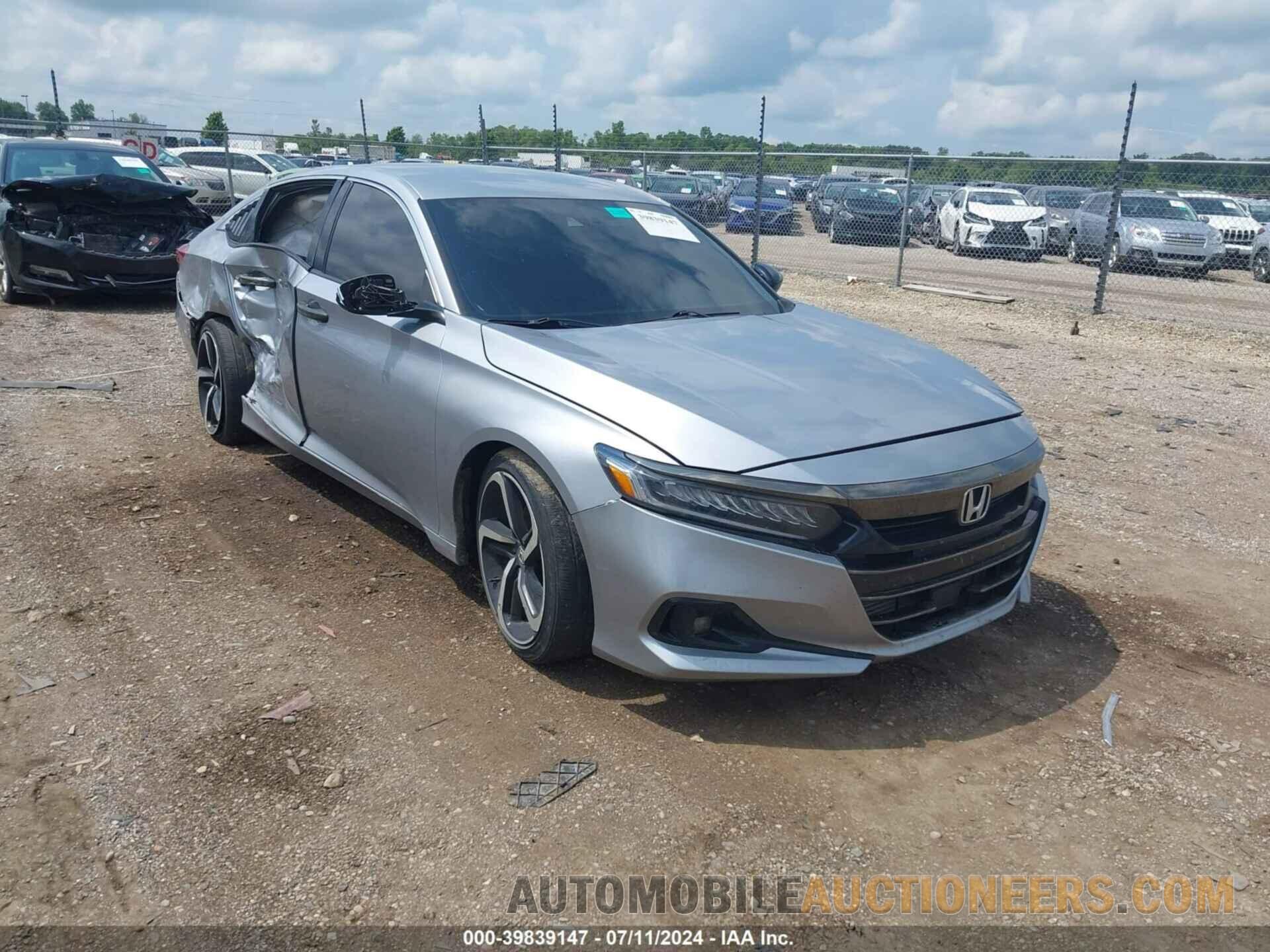 1HGCV1F39MA123268 HONDA ACCORD 2021