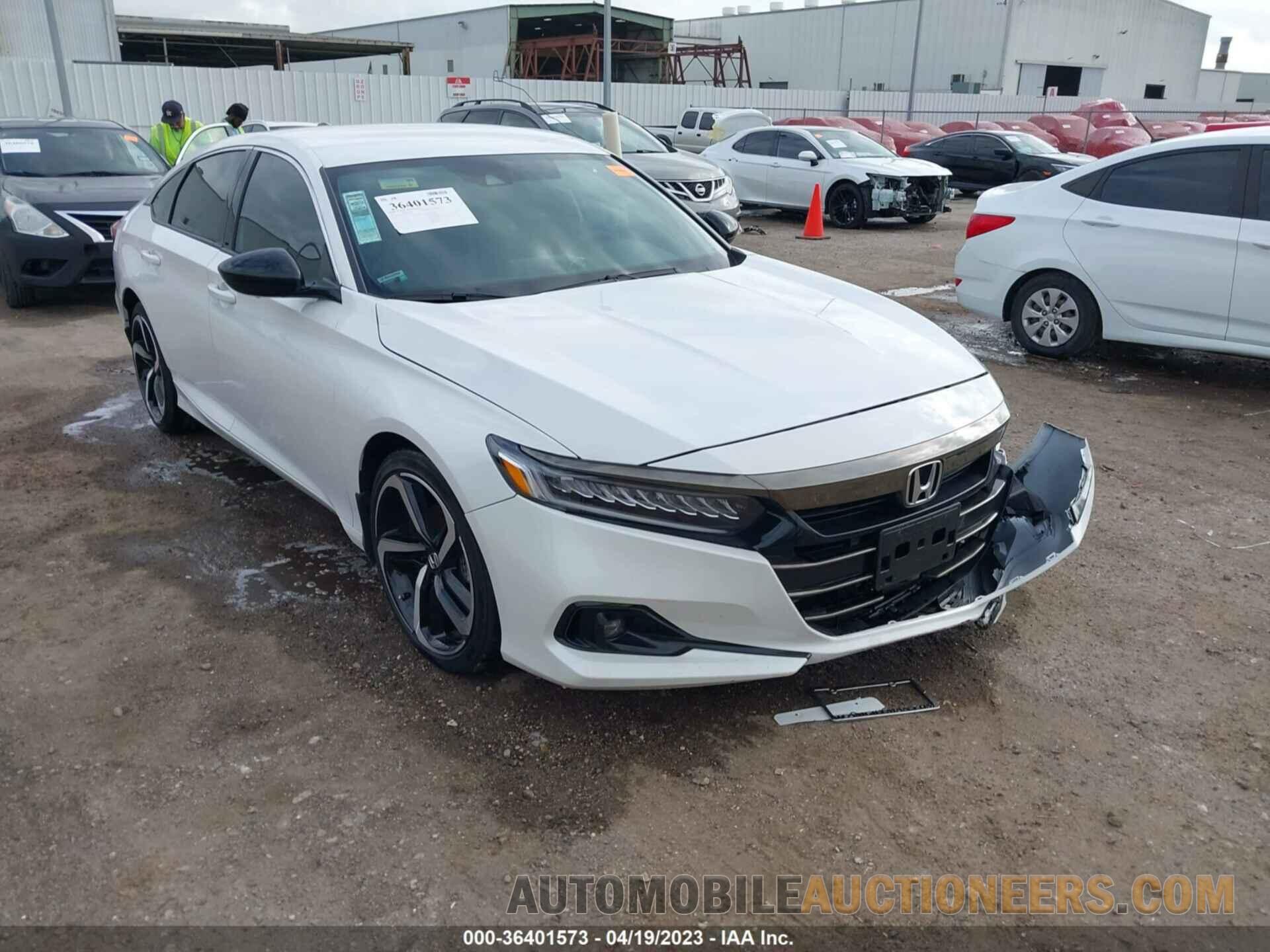 1HGCV1F39NA078351 HONDA ACCORD SEDAN 2022