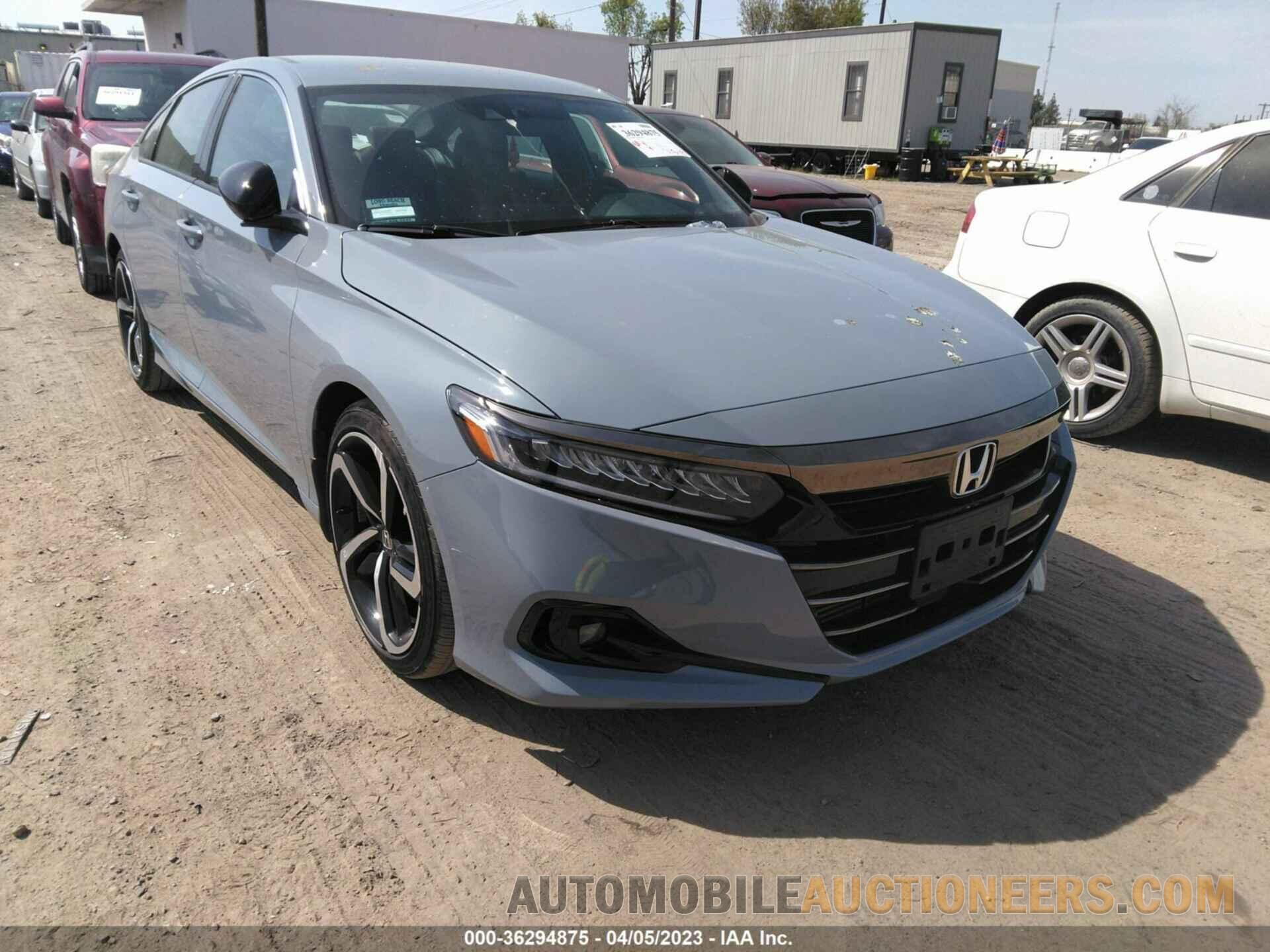 1HGCV1F39NA083906 HONDA ACCORD SEDAN 2022