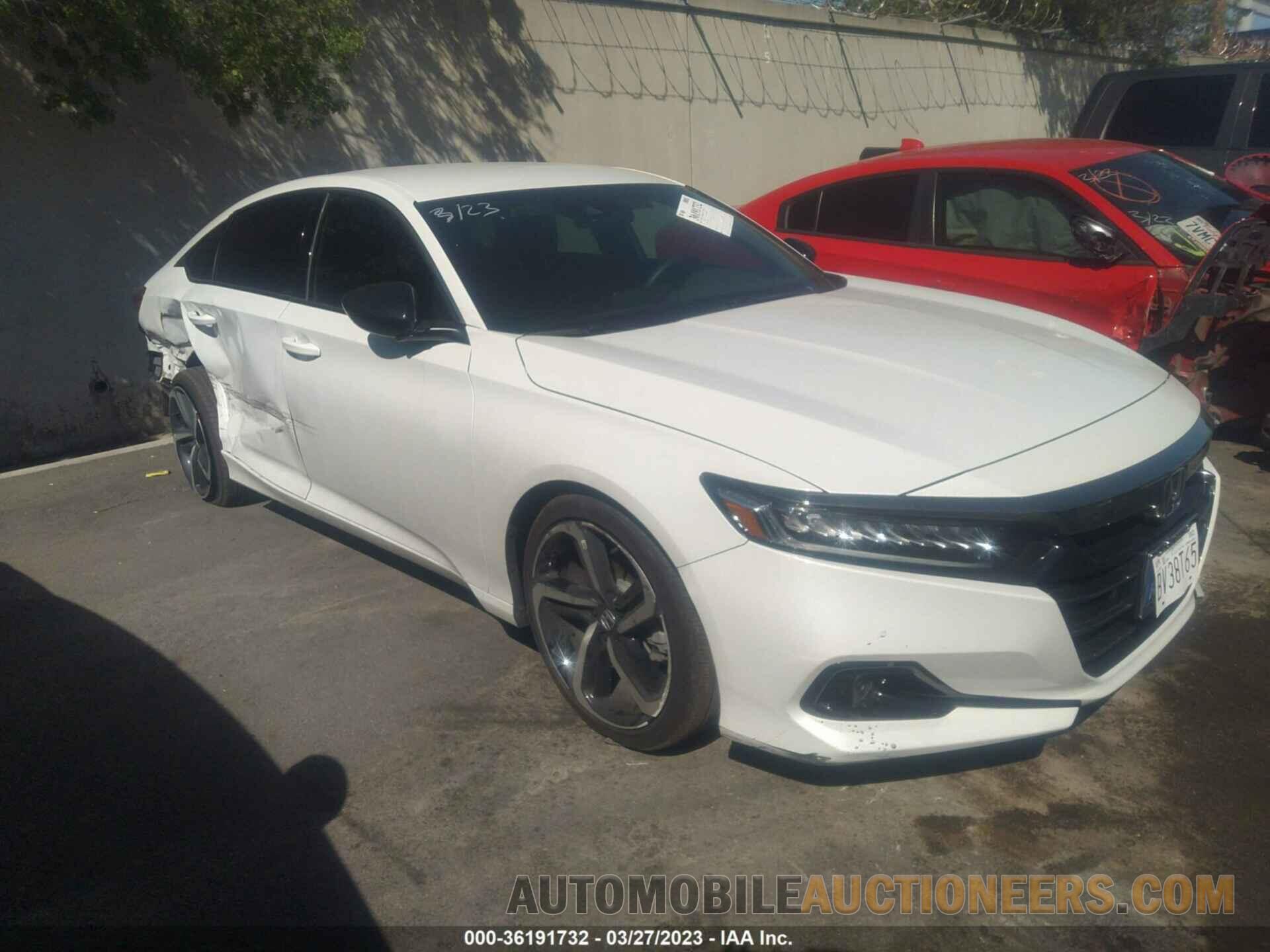 1HGCV1F39NA091052 HONDA ACCORD SEDAN 2022