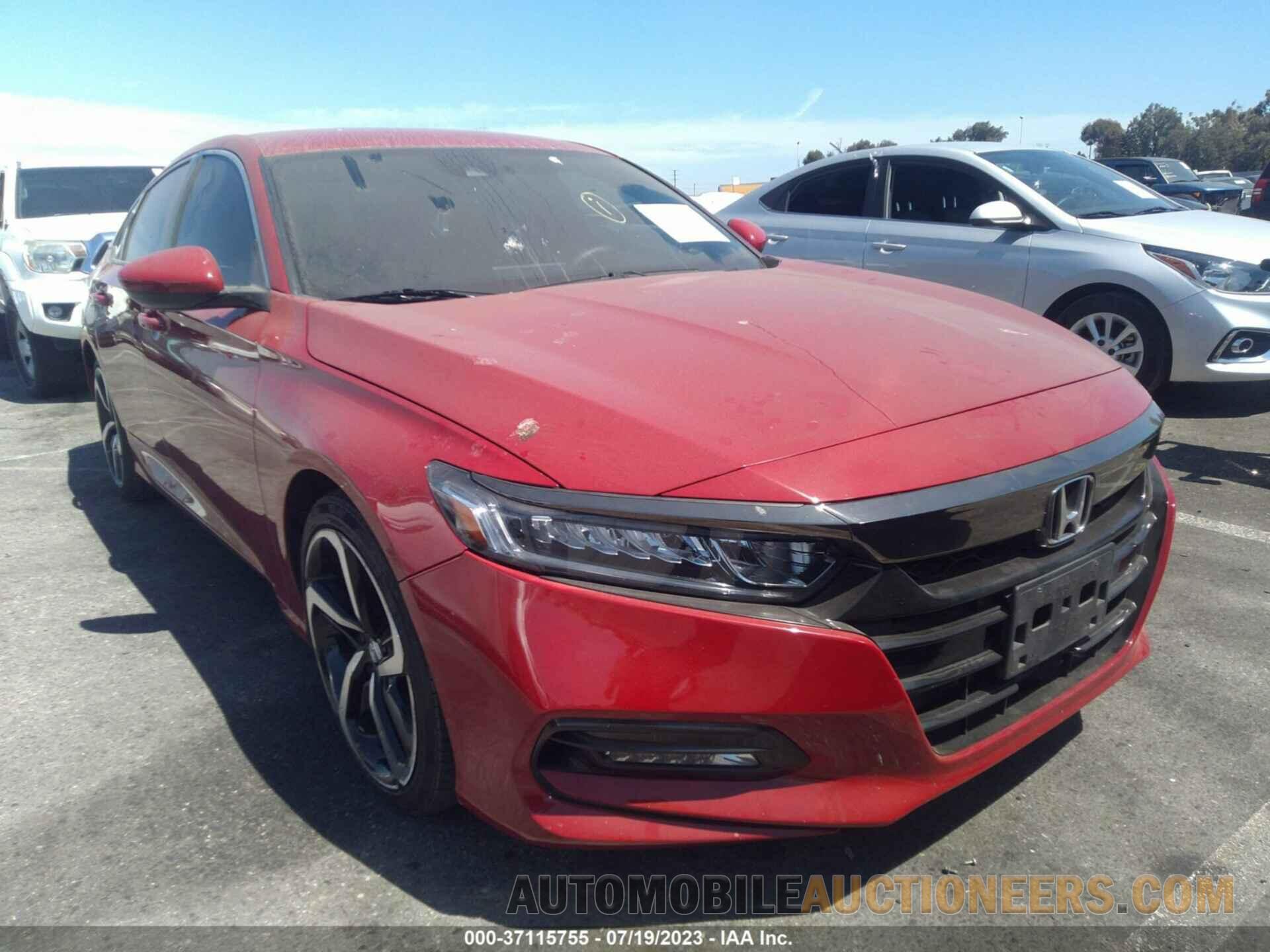 1HGCV1F3XKA079567 HONDA ACCORD SEDAN 2019