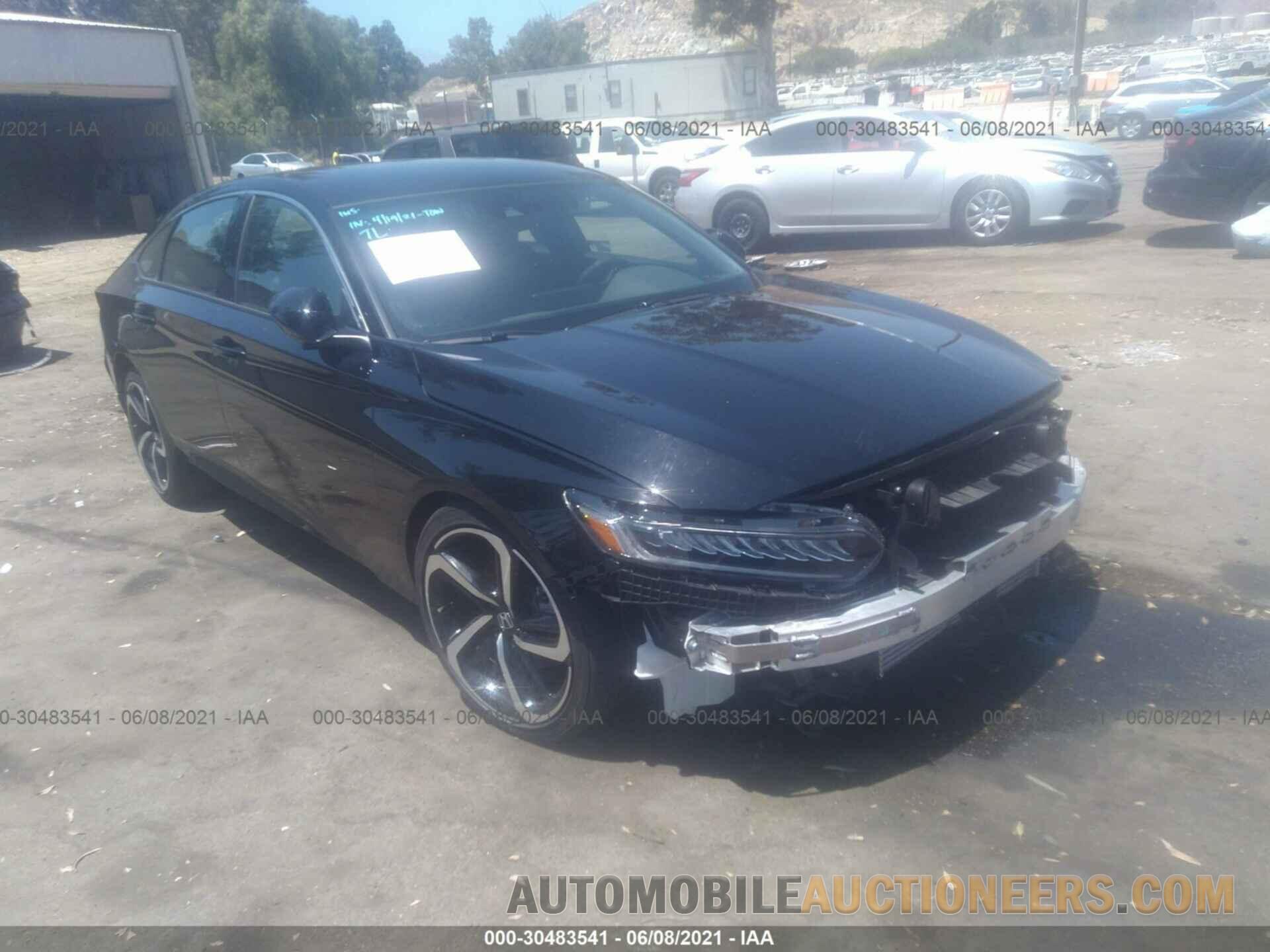 1HGCV1F3XMA004709 HONDA ACCORD SEDAN 2021