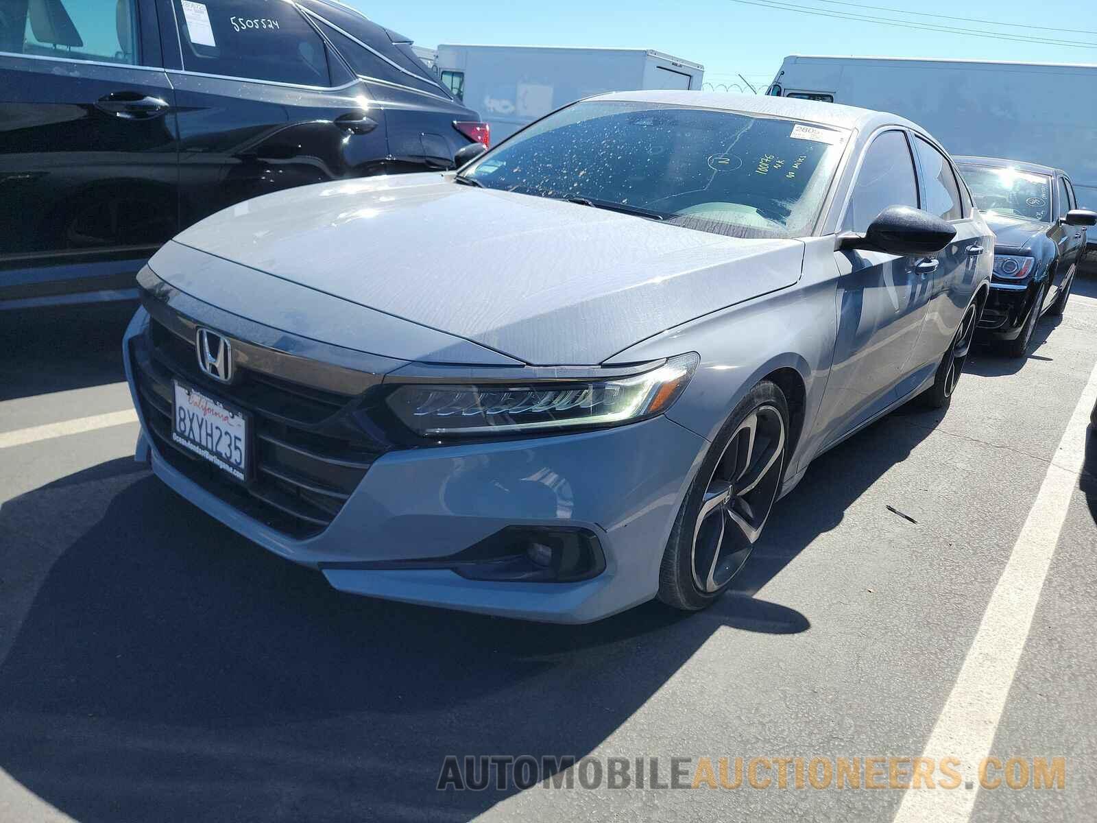 1HGCV1F3XMA100176 Honda Accord Sedan 2021