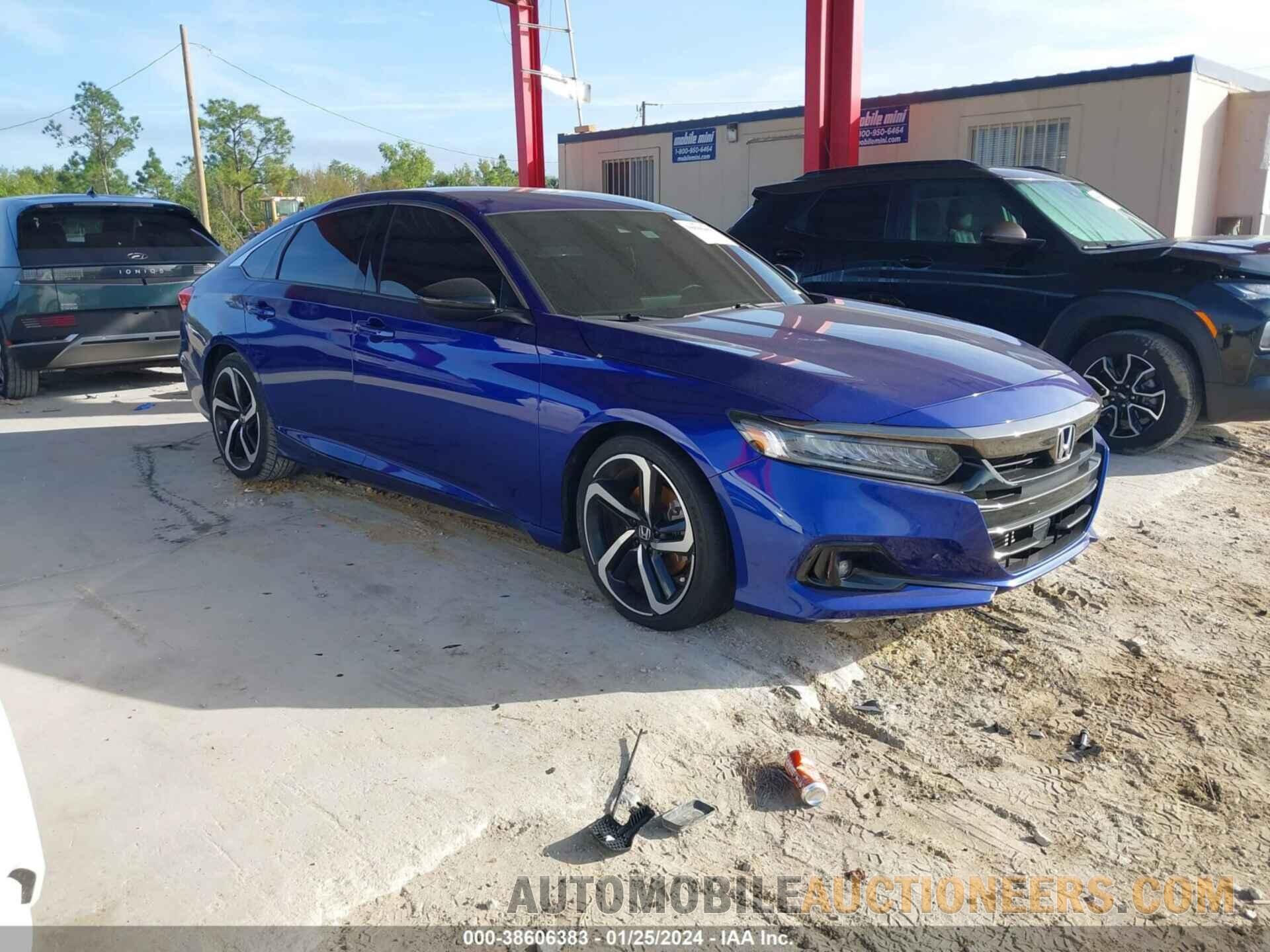 1HGCV1F3XMA100940 HONDA ACCORD 2021