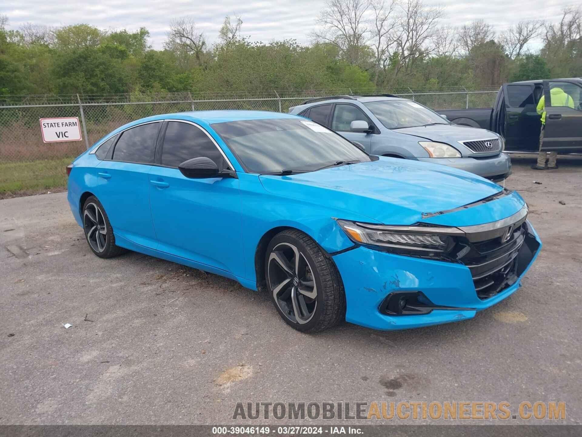 1HGCV1F3XMA102896 HONDA ACCORD 2021