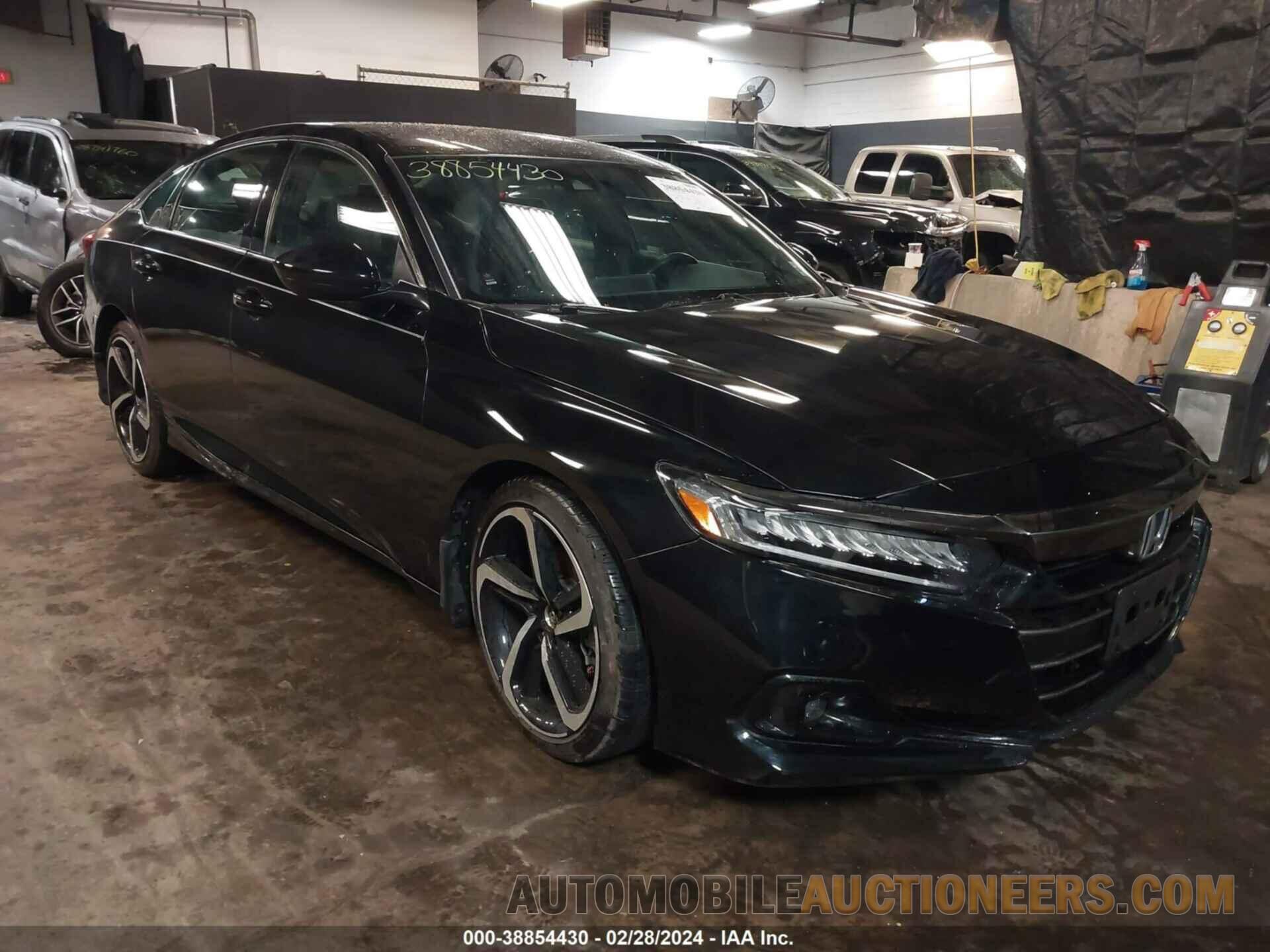 1HGCV1F3XMA124817 HONDA ACCORD 2021