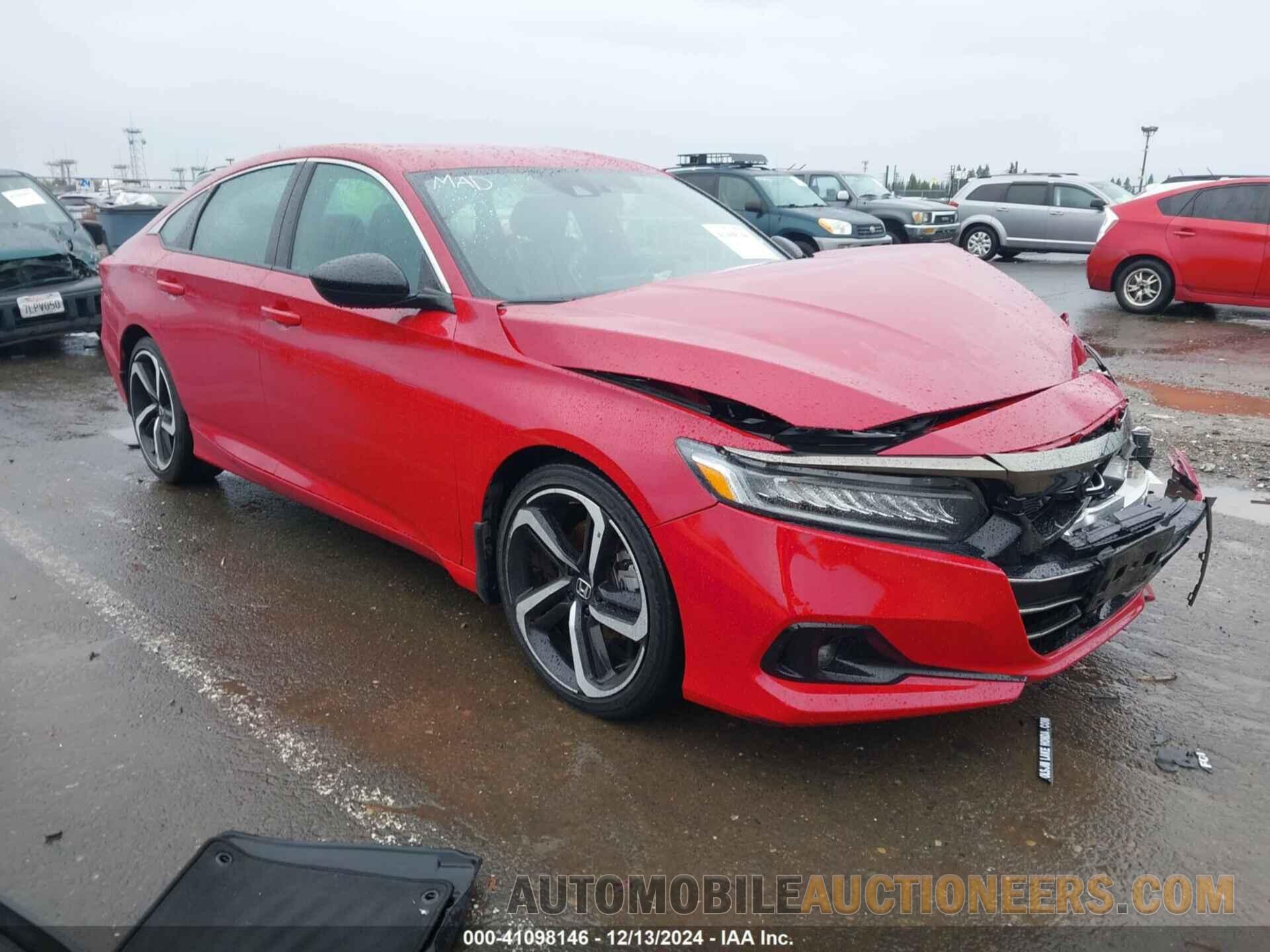 1HGCV1F3XNA015842 HONDA ACCORD 2022