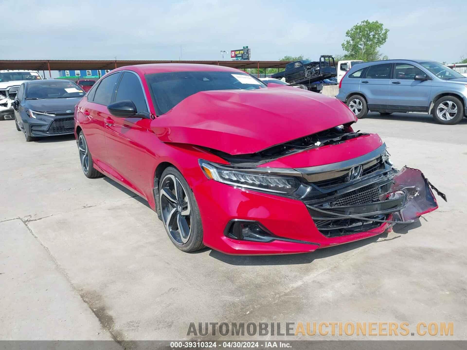 1HGCV1F3XNA039381 HONDA ACCORD 2022