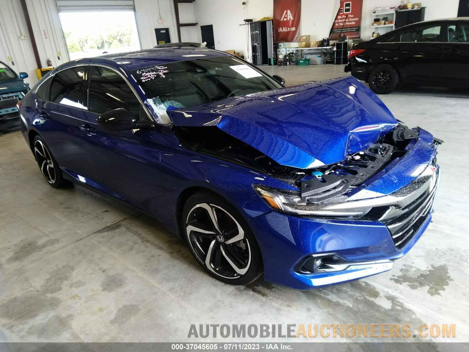 1HGCV1F3XNA048646 HONDA ACCORD SEDAN 2022