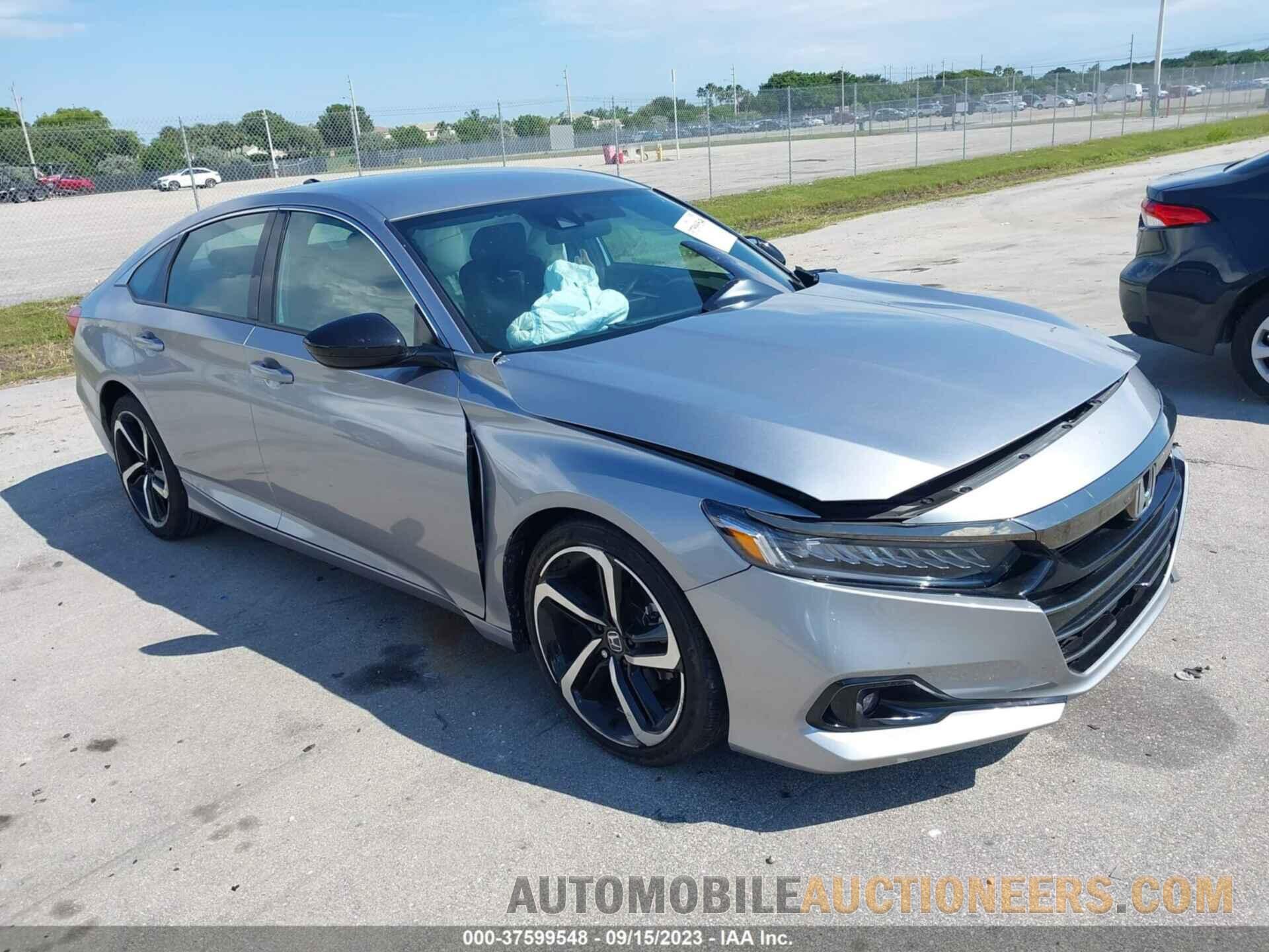 1HGCV1F3XNA086779 HONDA ACCORD SEDAN 2022