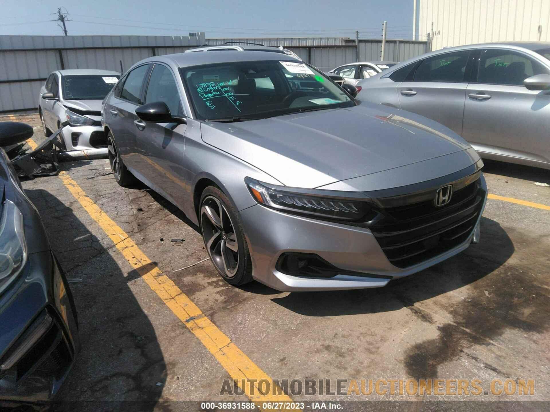 1HGCV1F40NA015597 HONDA ACCORD SEDAN 2022