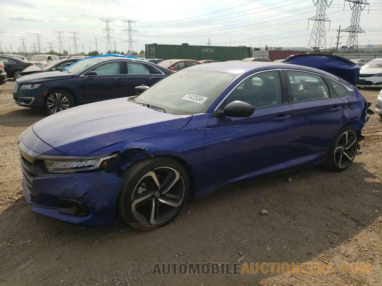 1HGCV1F41MA045576 HONDA ACCORD 2021