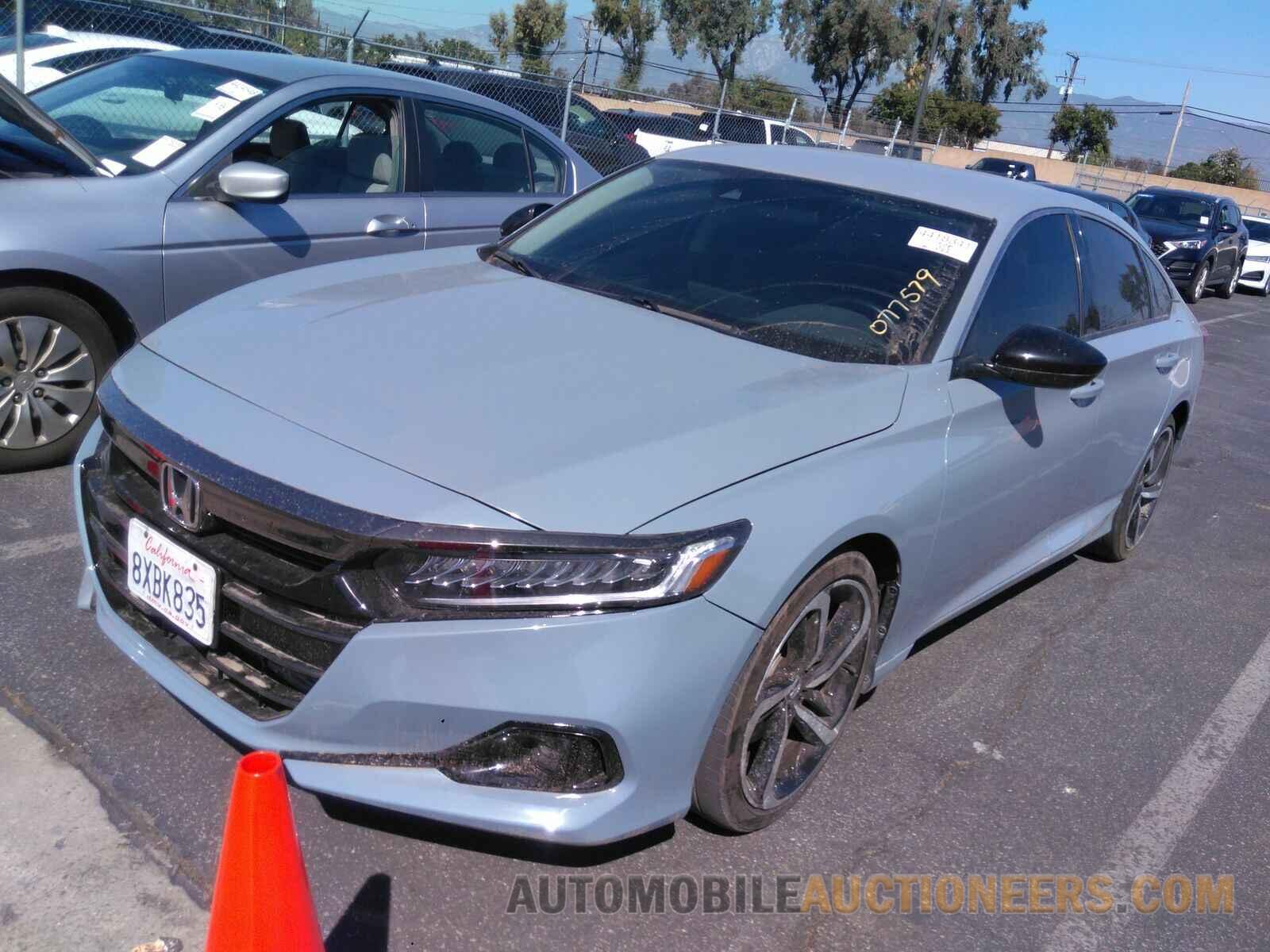 1HGCV1F42MA077579 Honda Accord Sedan 2021