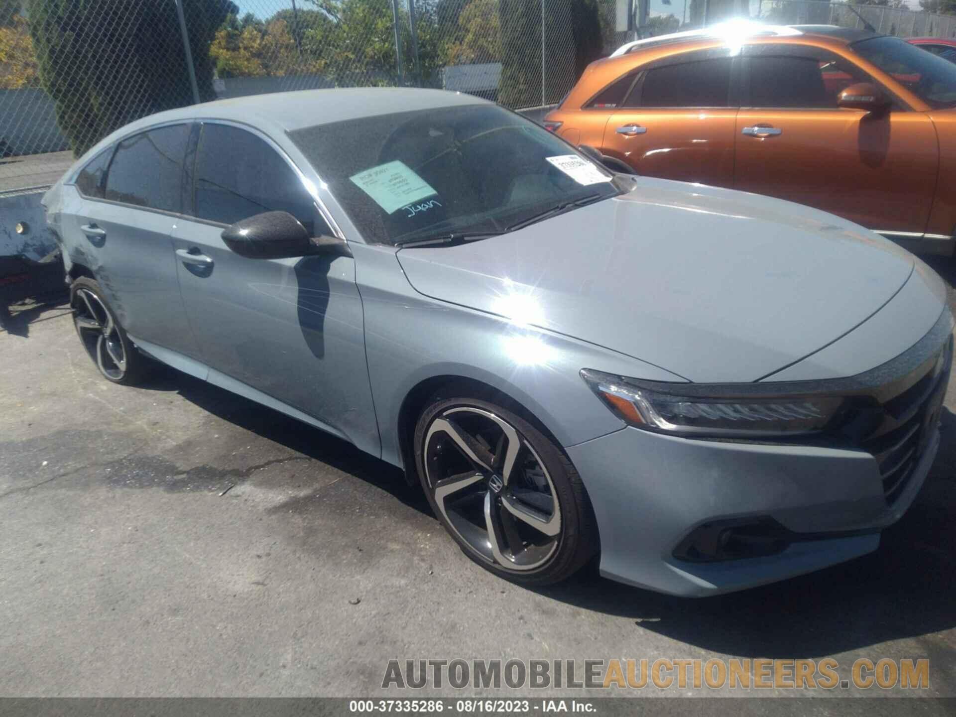 1HGCV1F43MA084444 HONDA ACCORD SEDAN 2021