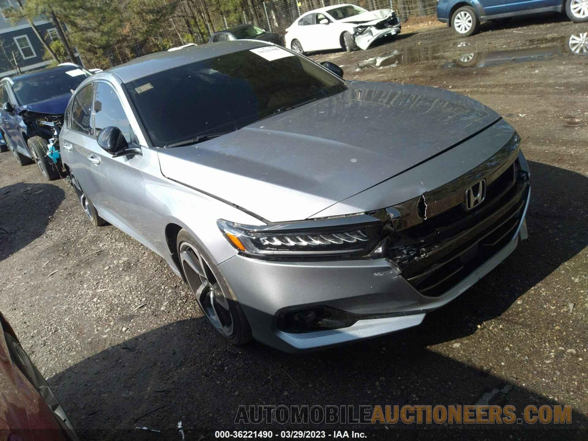 1HGCV1F43NA001550 HONDA ACCORD SEDAN 2022