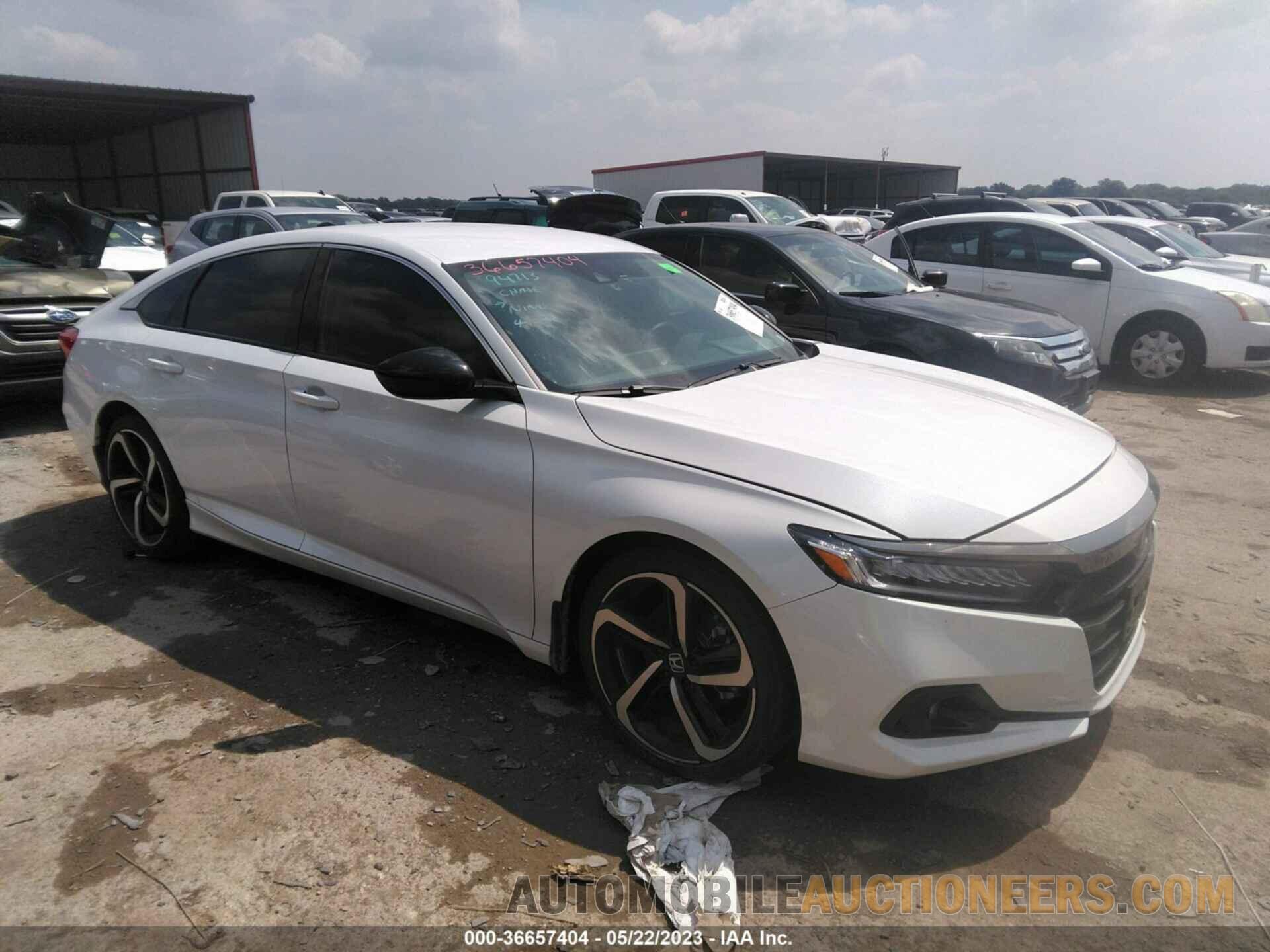 1HGCV1F43NA081920 HONDA ACCORD SEDAN 2022