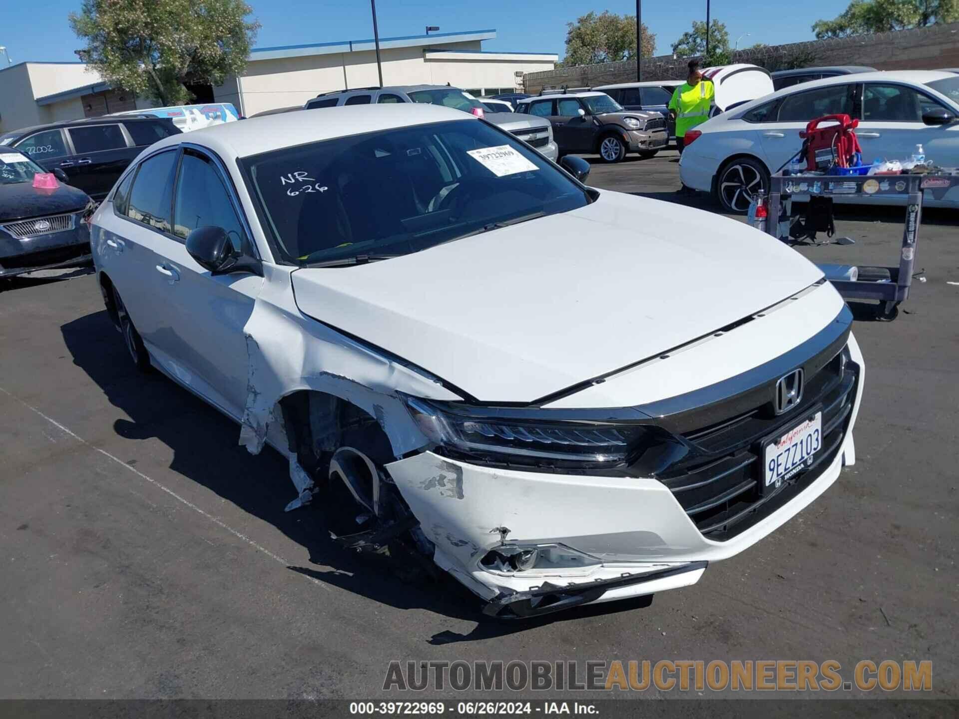 1HGCV1F43NA120392 HONDA ACCORD 2022