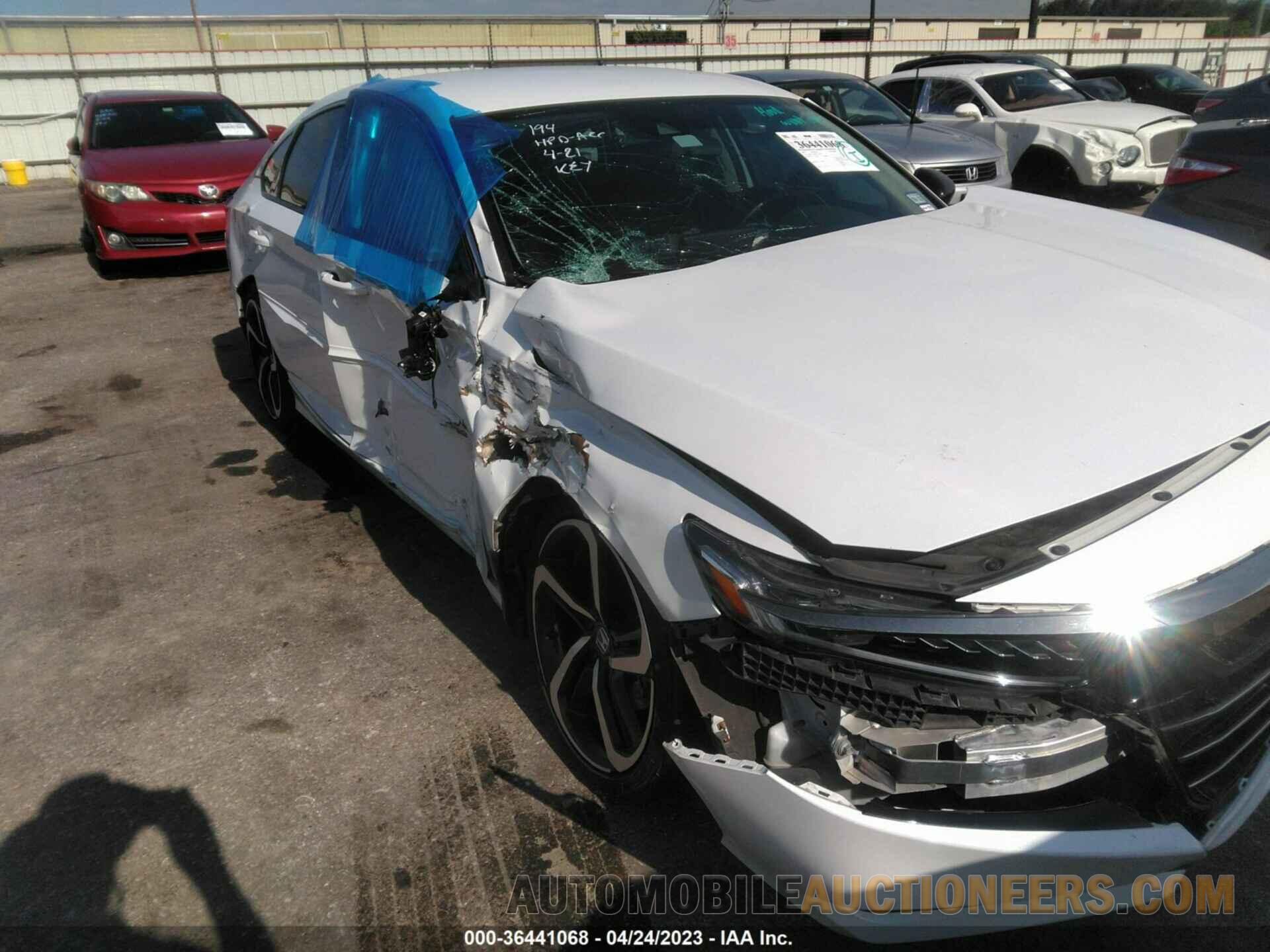 1HGCV1F44MA113613 HONDA ACCORD SEDAN 2021