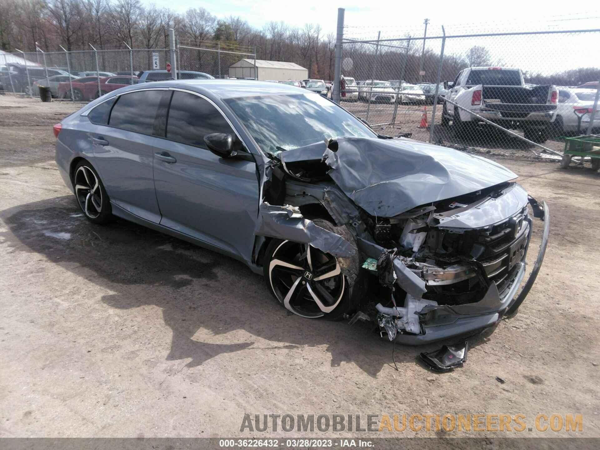 1HGCV1F44NA078959 HONDA ACCORD SEDAN 2022