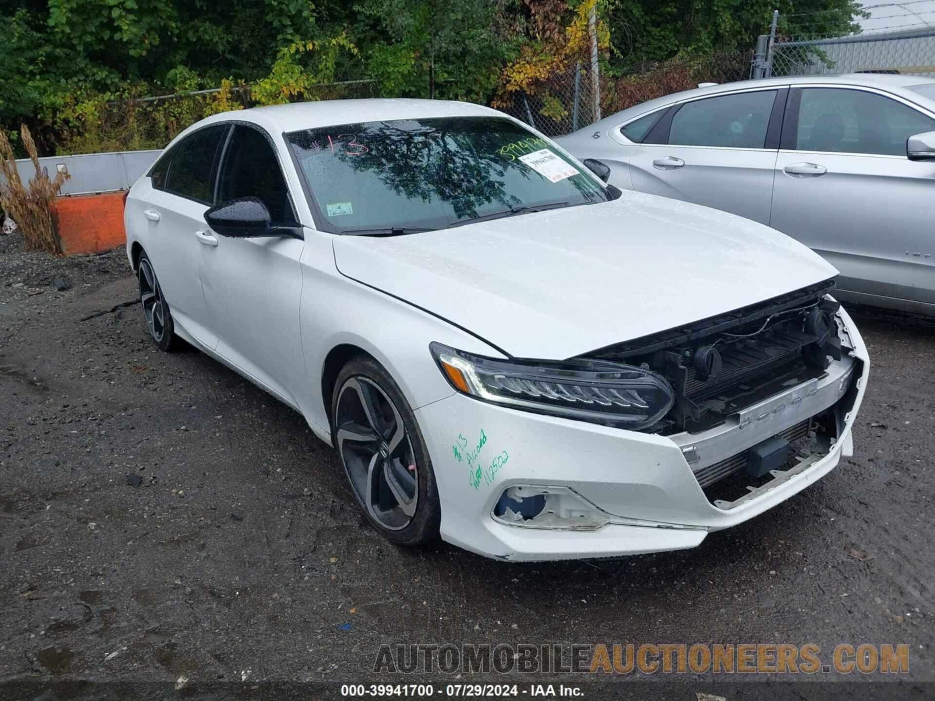 1HGCV1F45MA054300 HONDA ACCORD 2021