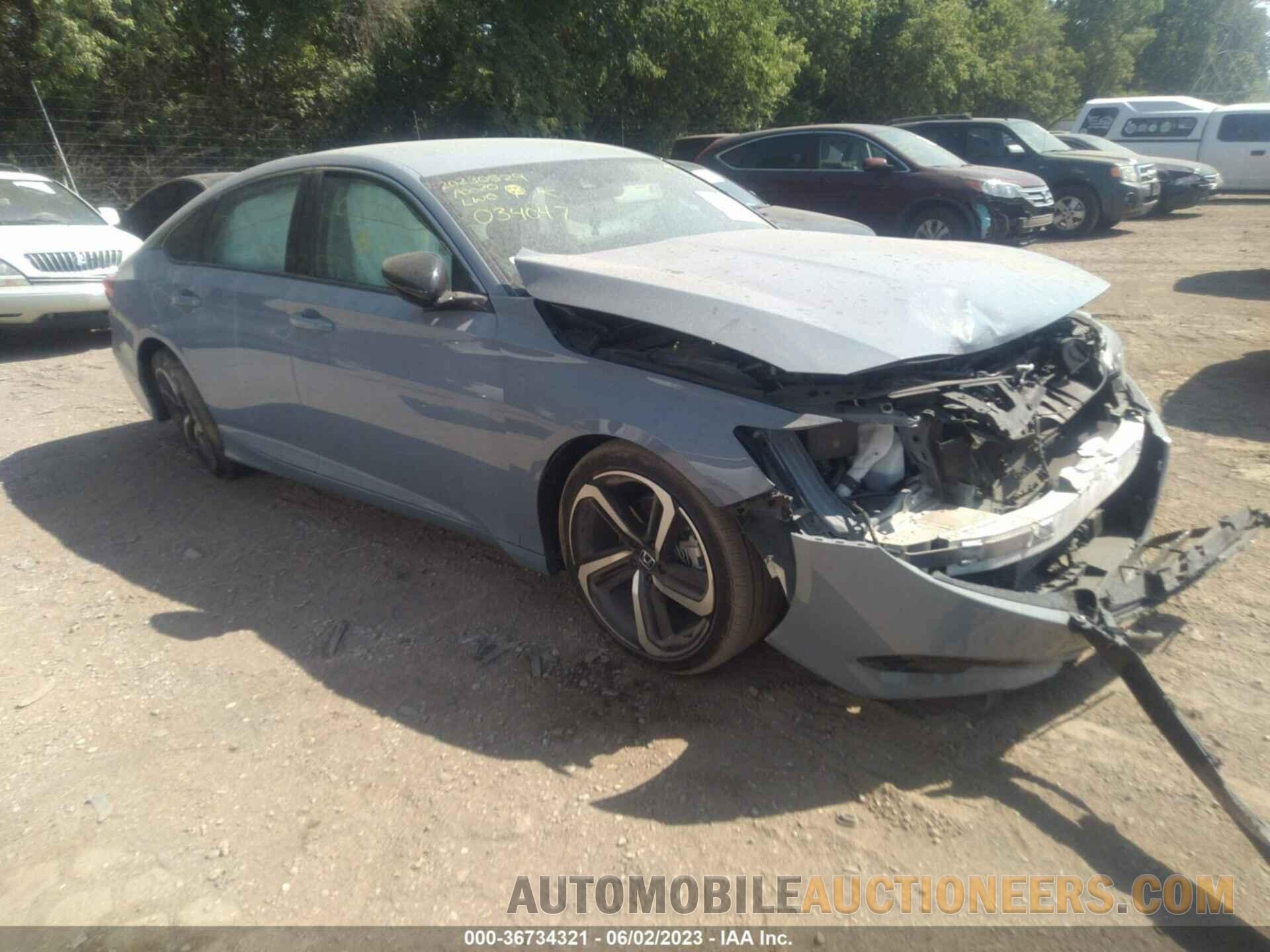 1HGCV1F45NA034047 HONDA ACCORD SEDAN 2022