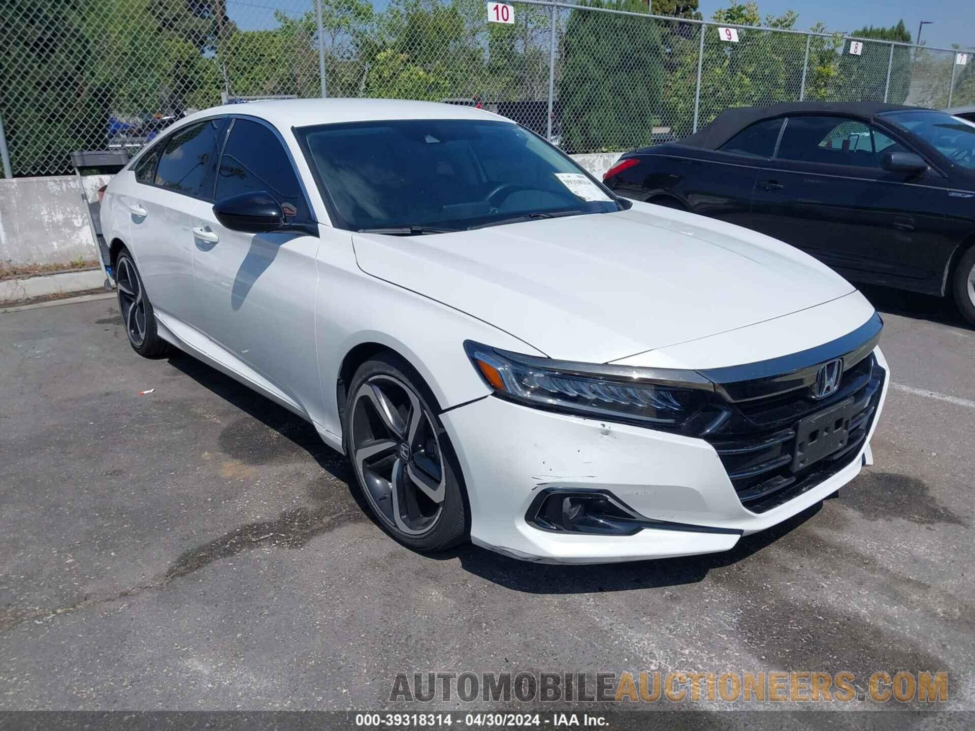 1HGCV1F45NA035618 HONDA ACCORD 2022