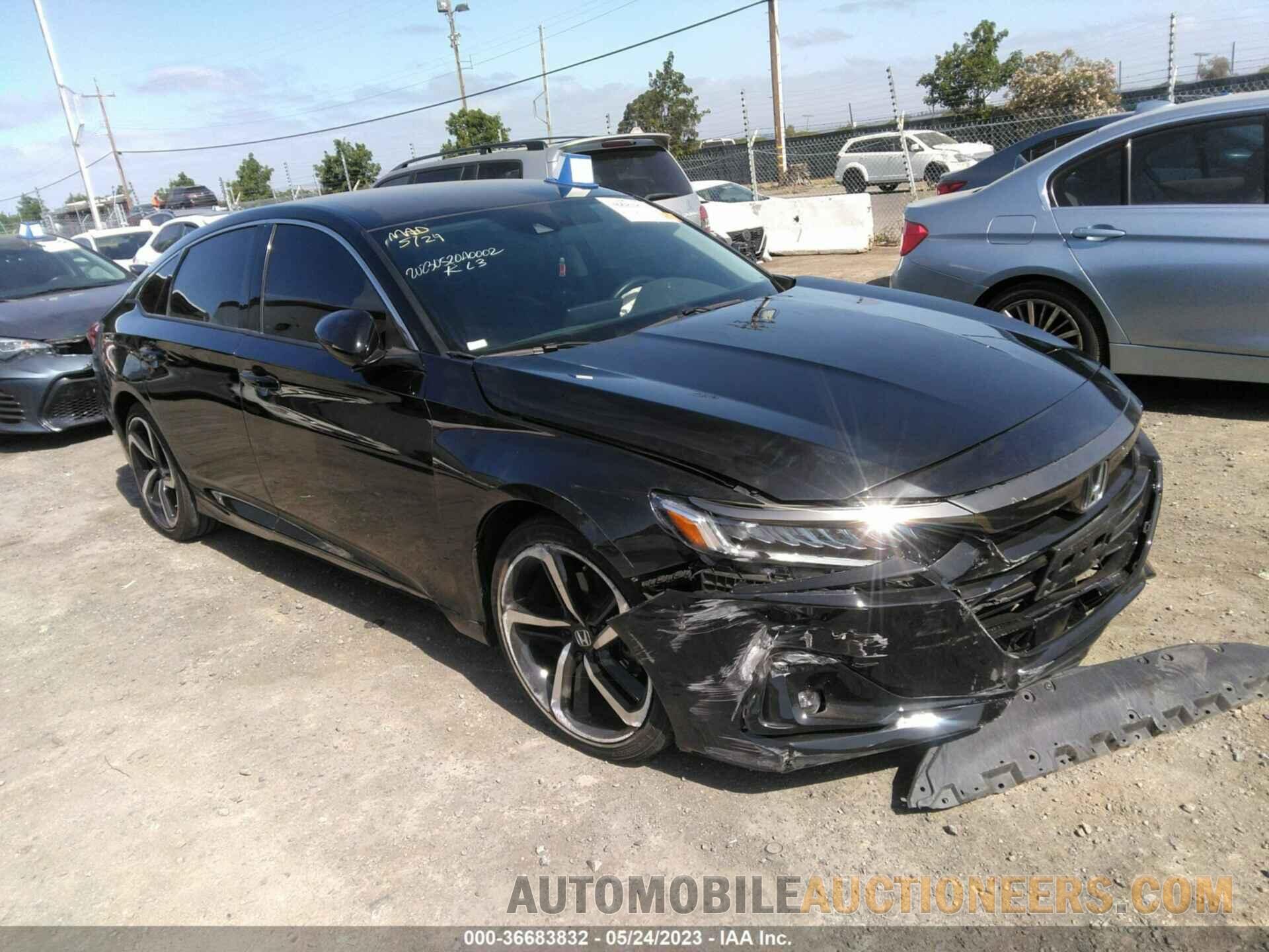 1HGCV1F46MA017000 HONDA ACCORD SEDAN 2021