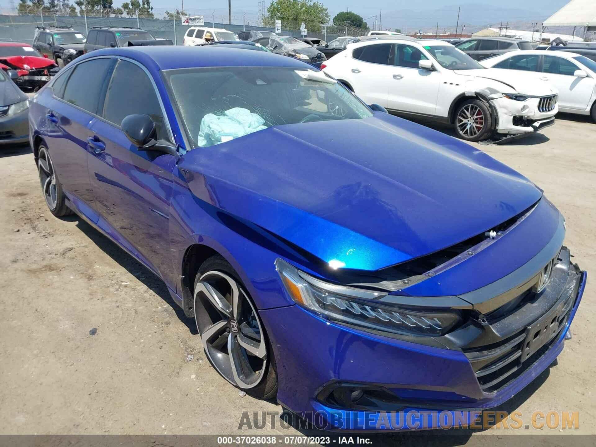 1HGCV1F46NA017371 HONDA ACCORD SEDAN 2022