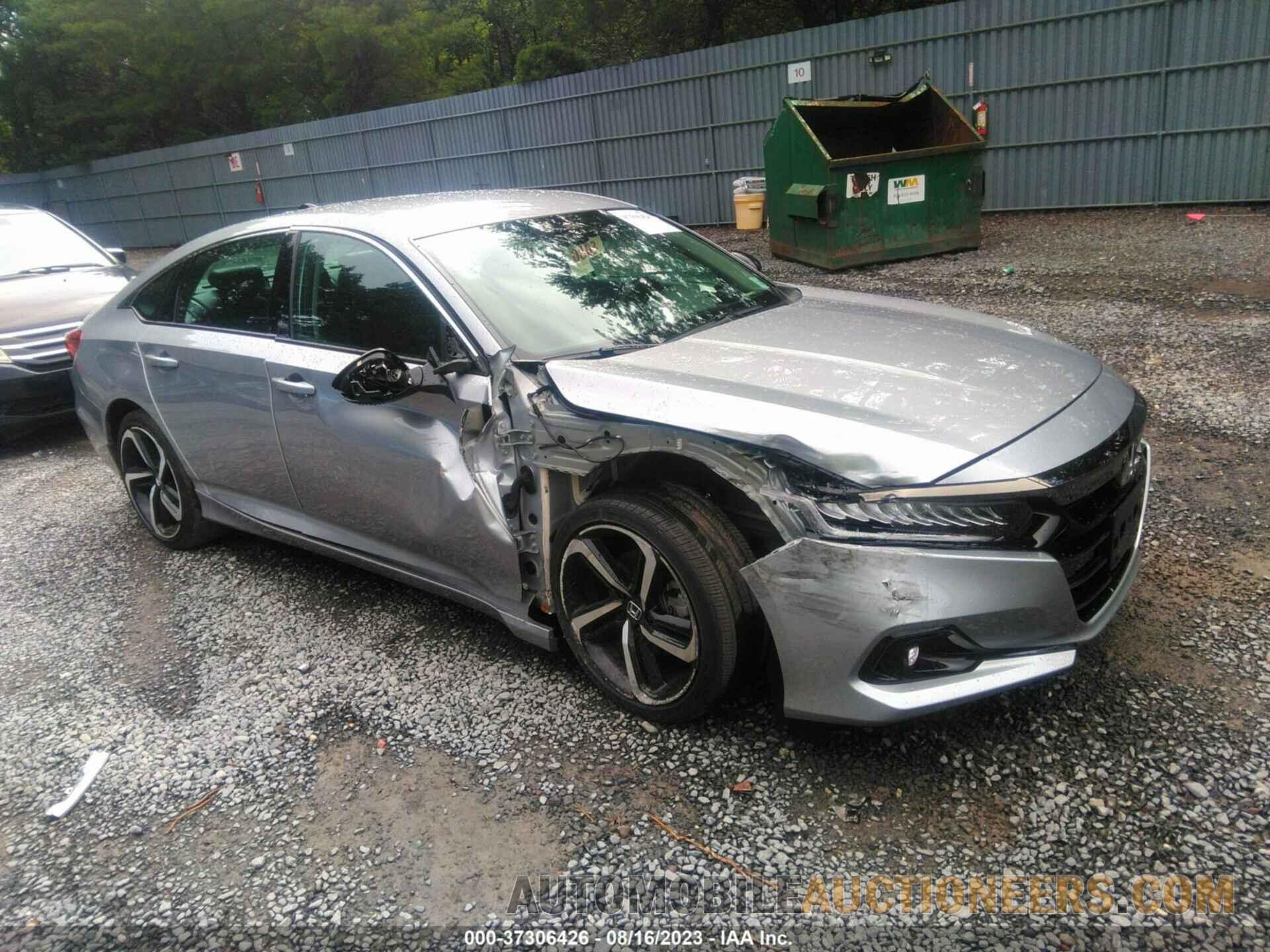 1HGCV1F46NA105210 HONDA ACCORD SEDAN 2022