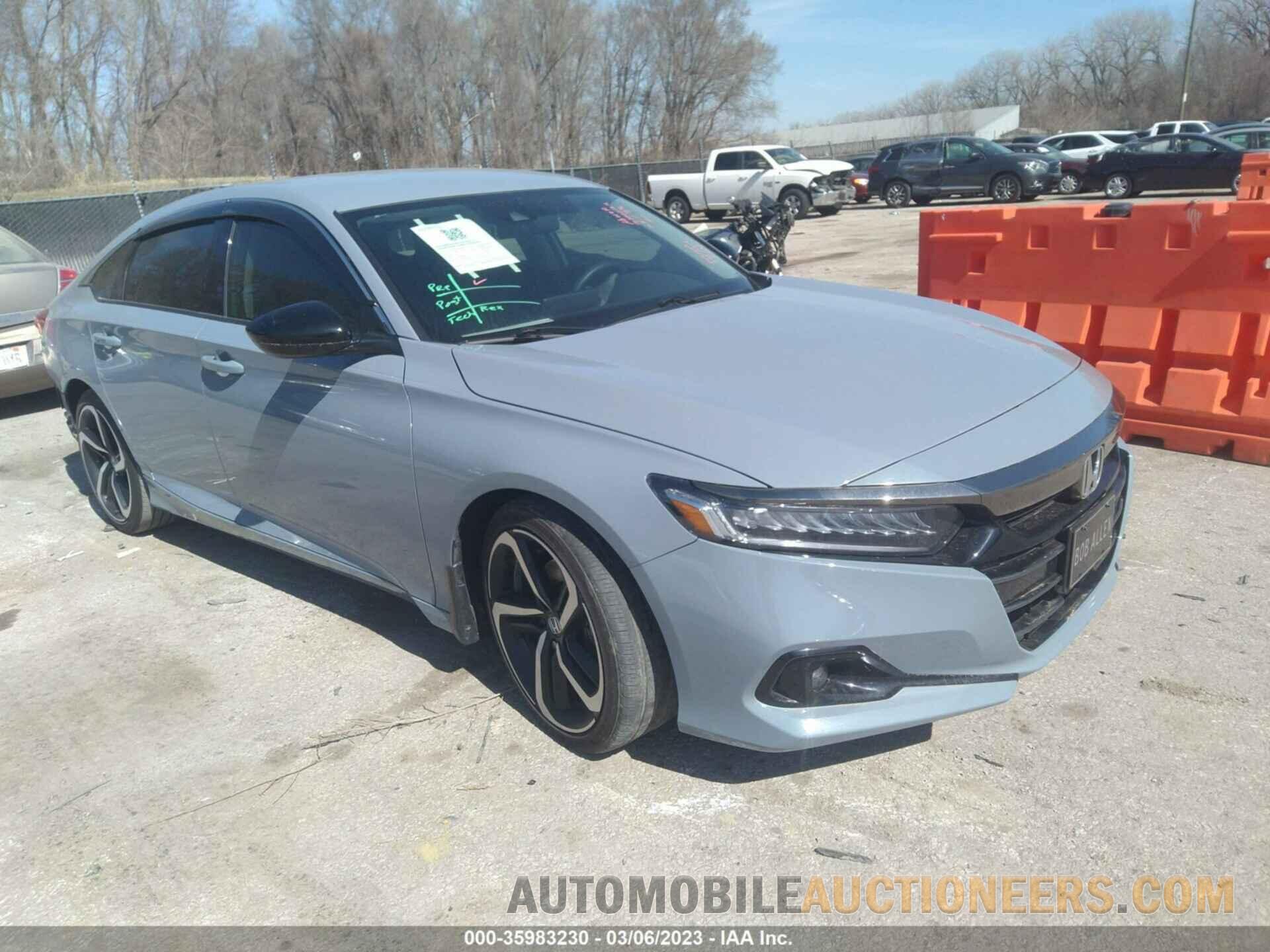 1HGCV1F47MA033030 HONDA ACCORD SEDAN 2021