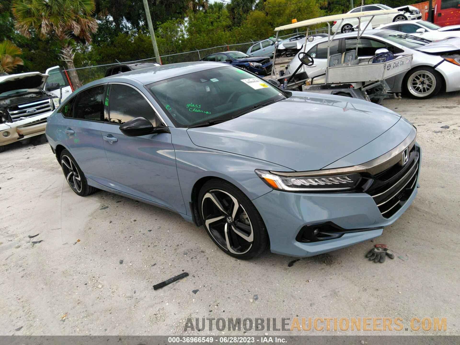 1HGCV1F47NA027861 HONDA ACCORD SEDAN 2022