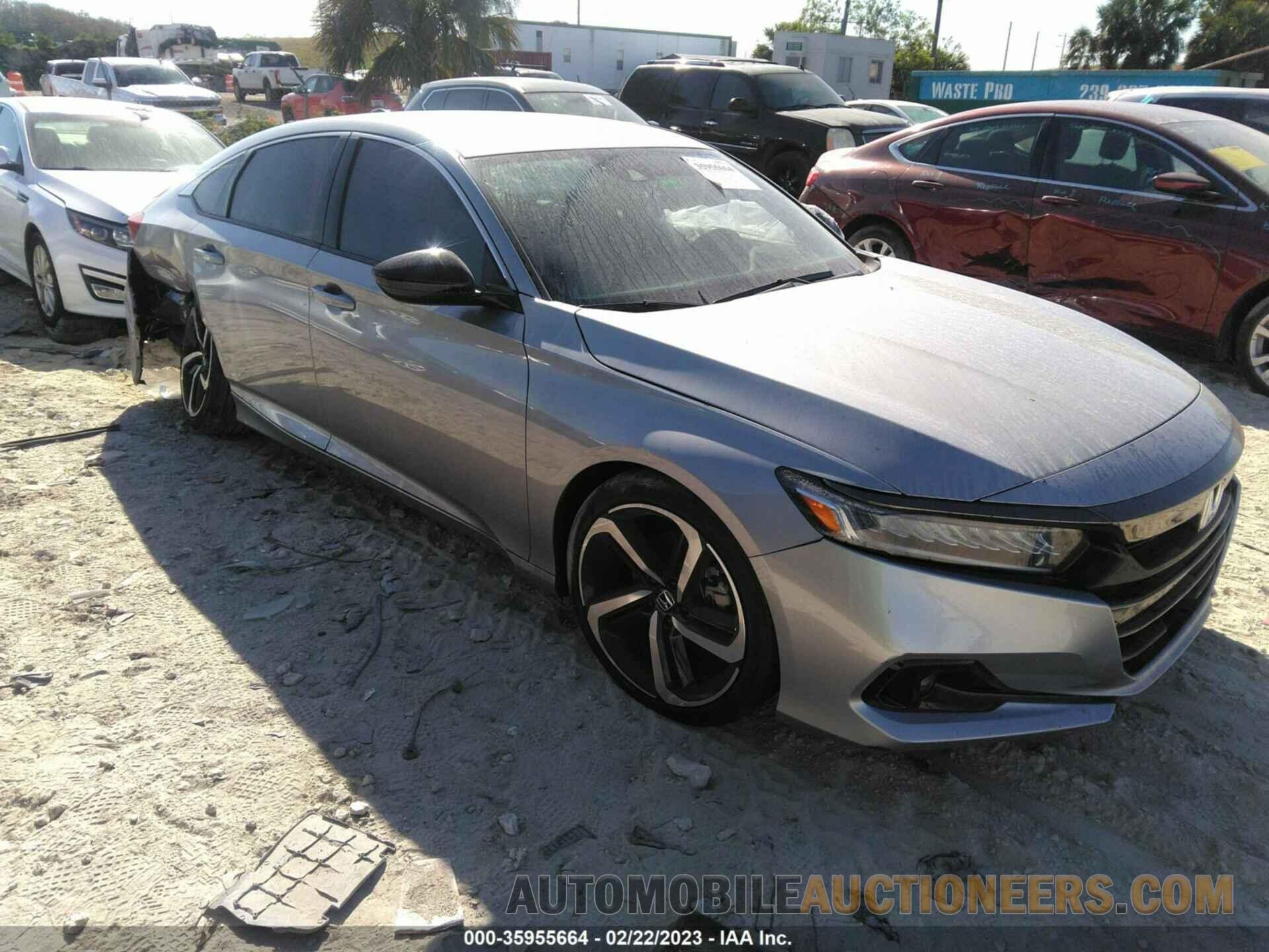 1HGCV1F48MA007519 HONDA ACCORD SEDAN 2021